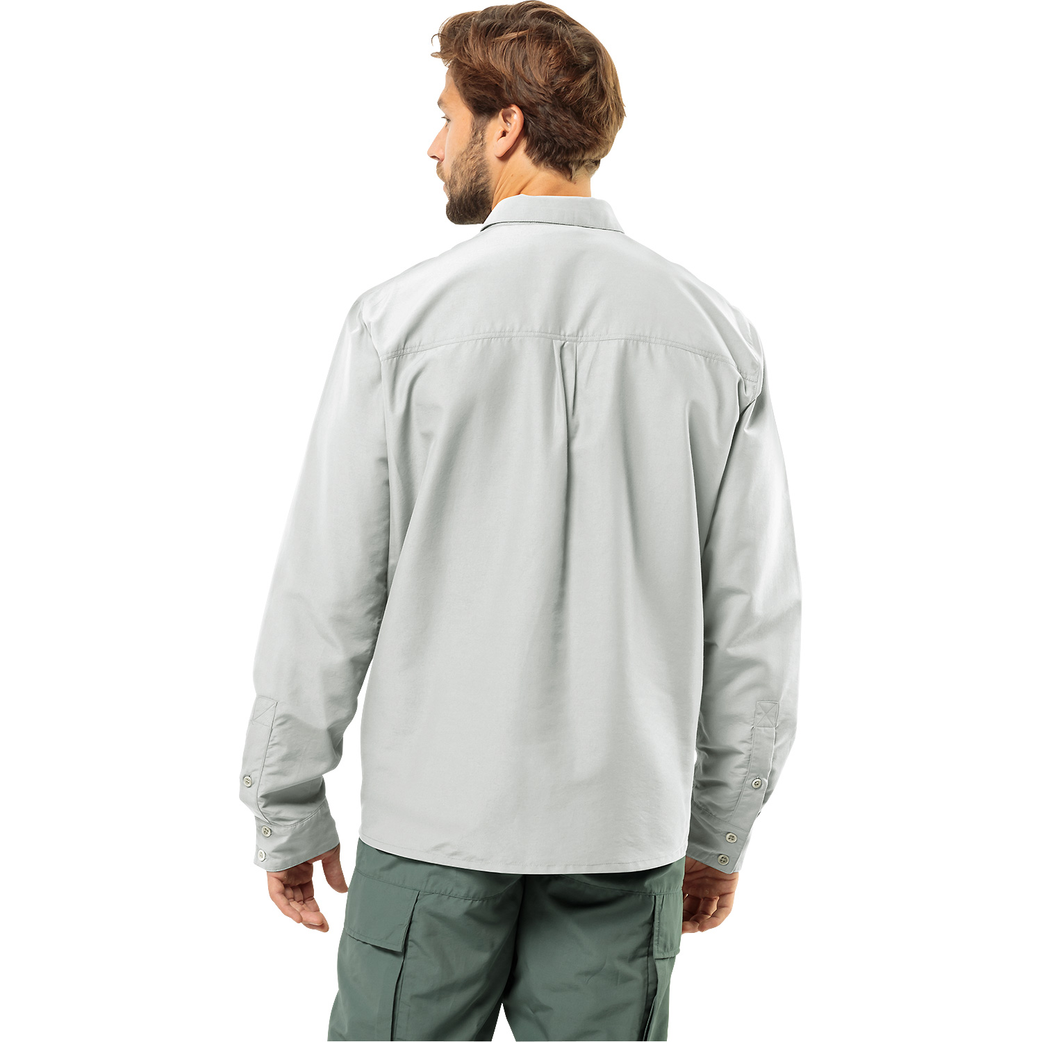 Herren Jack Wolfskin Hellgrau WINTERSTEIN FZ M 4299 XXL Unterjacke