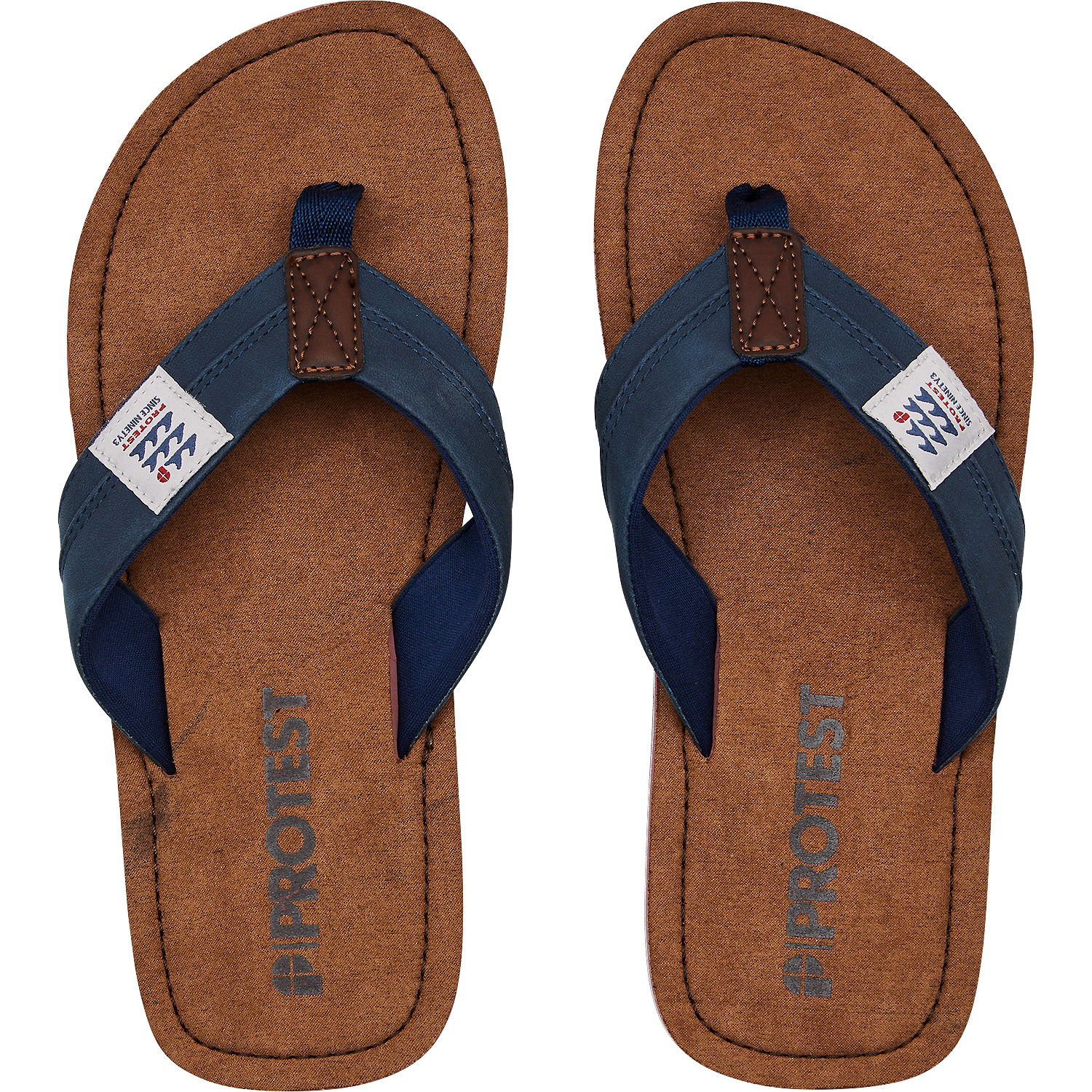 Herren PROTEST Blau PRTBlade slaps 394 40 Slipper
