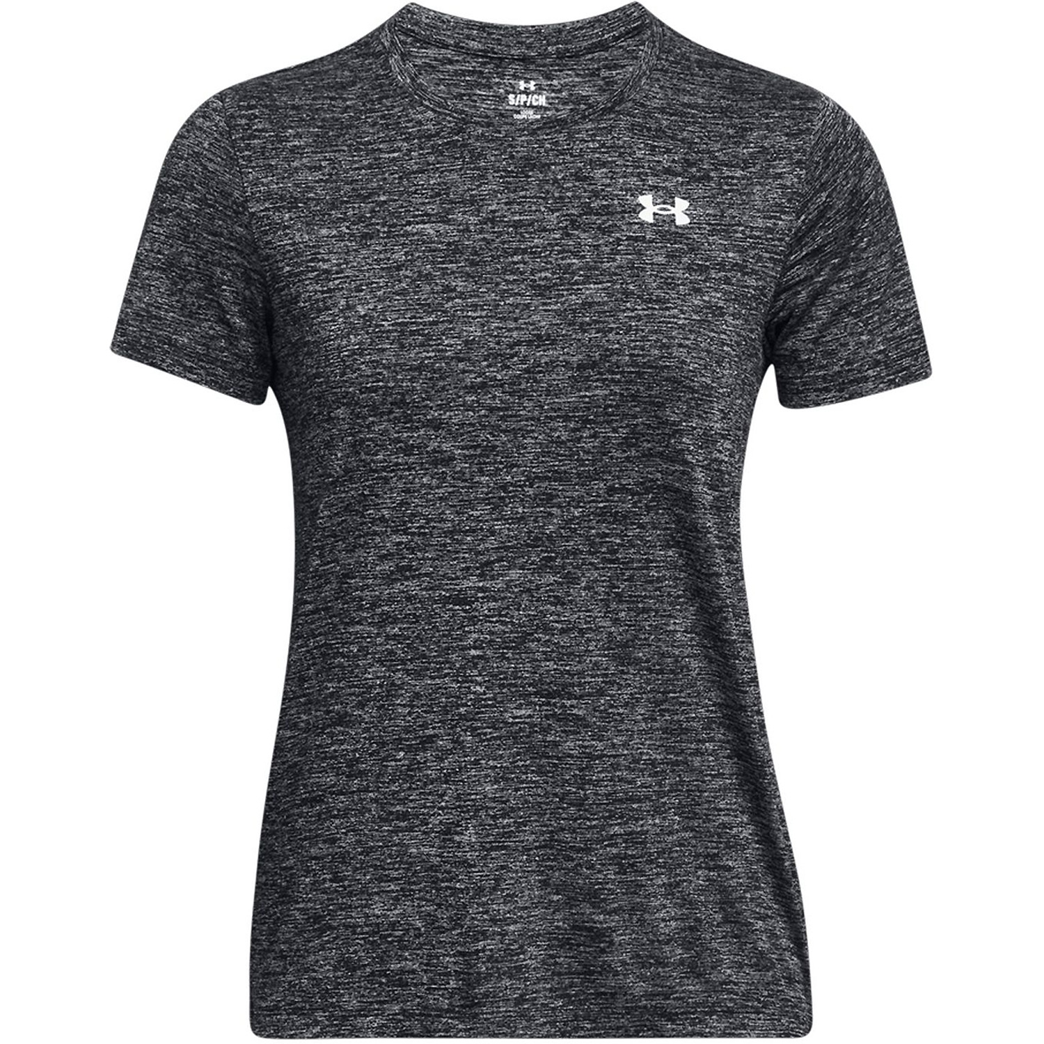 Damen UNDER ARMOUR Schwarz TECH SSC- TWIST 001 L Shirt
