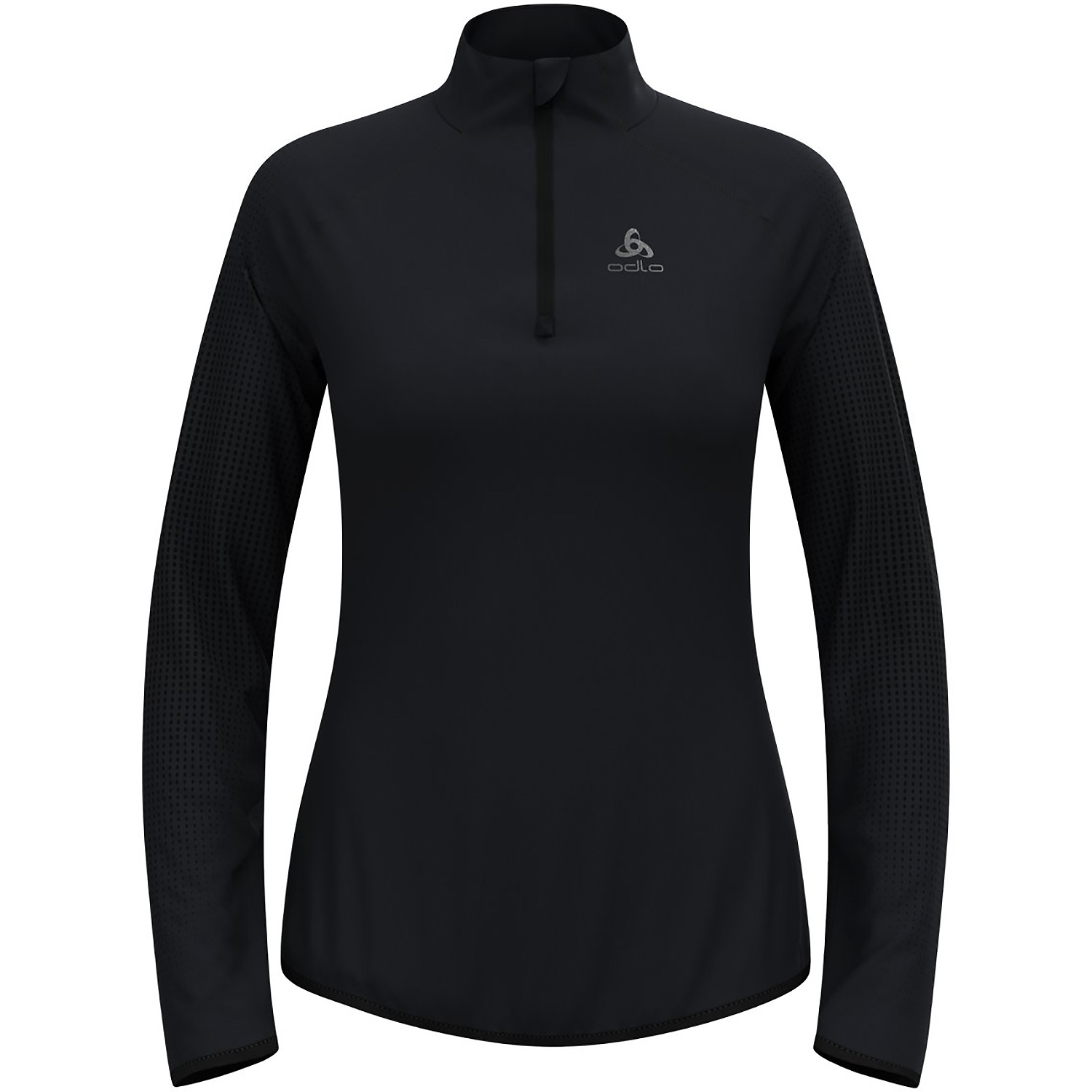 Damen Odlo Schwarz ZEROWEIGHT WARM 15000 L Pullover