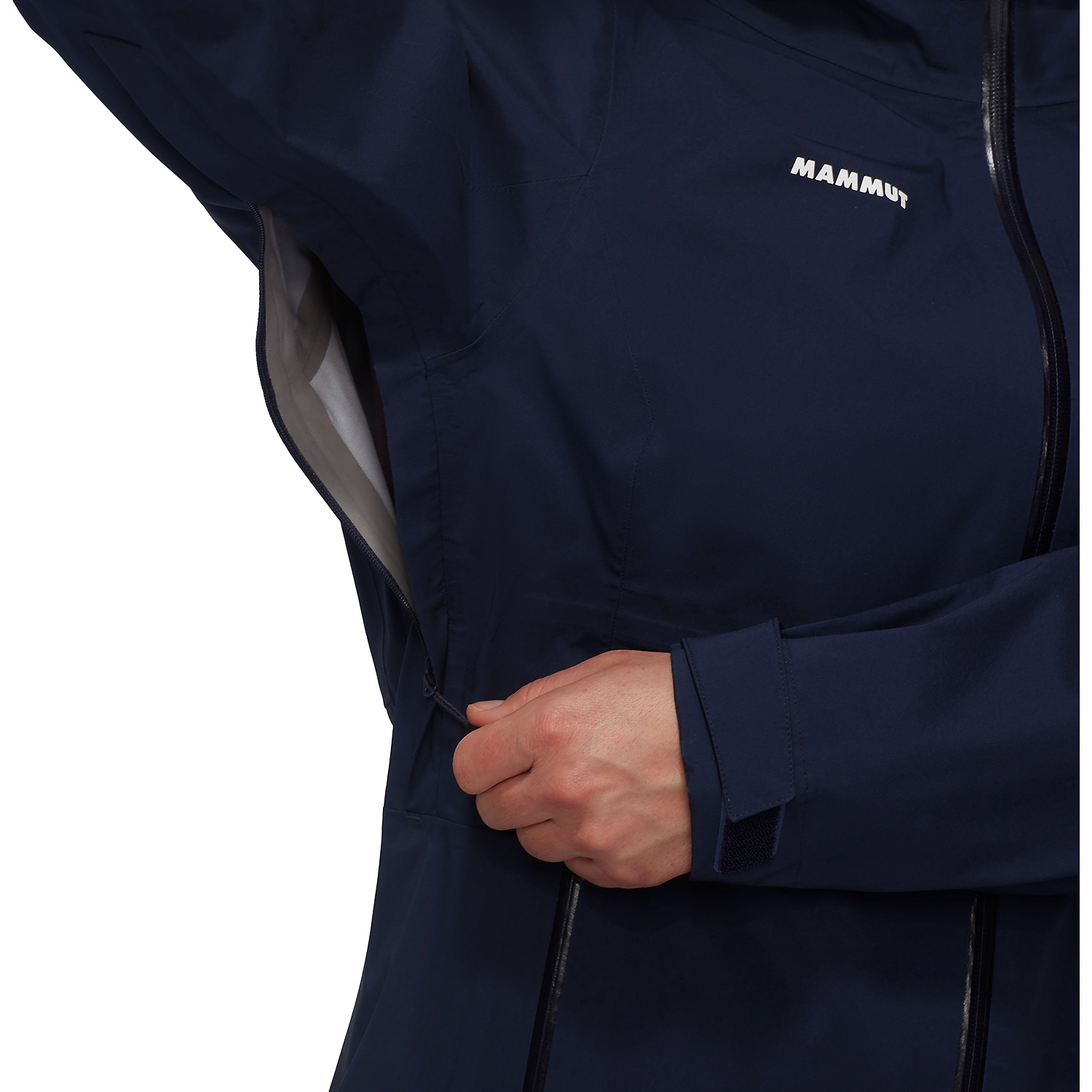 Damen Mammut Marine Linard Guide HS Hooded Jacket Women 5118 XL Funktionsjacke