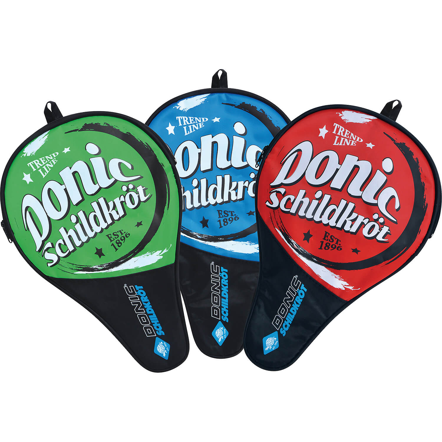 Unisex DONIC Schildkröt wie abgebildet TT-Zubehör Schlägerhülle LEGENDS PLUS (rot-rot) 001 - Hülle