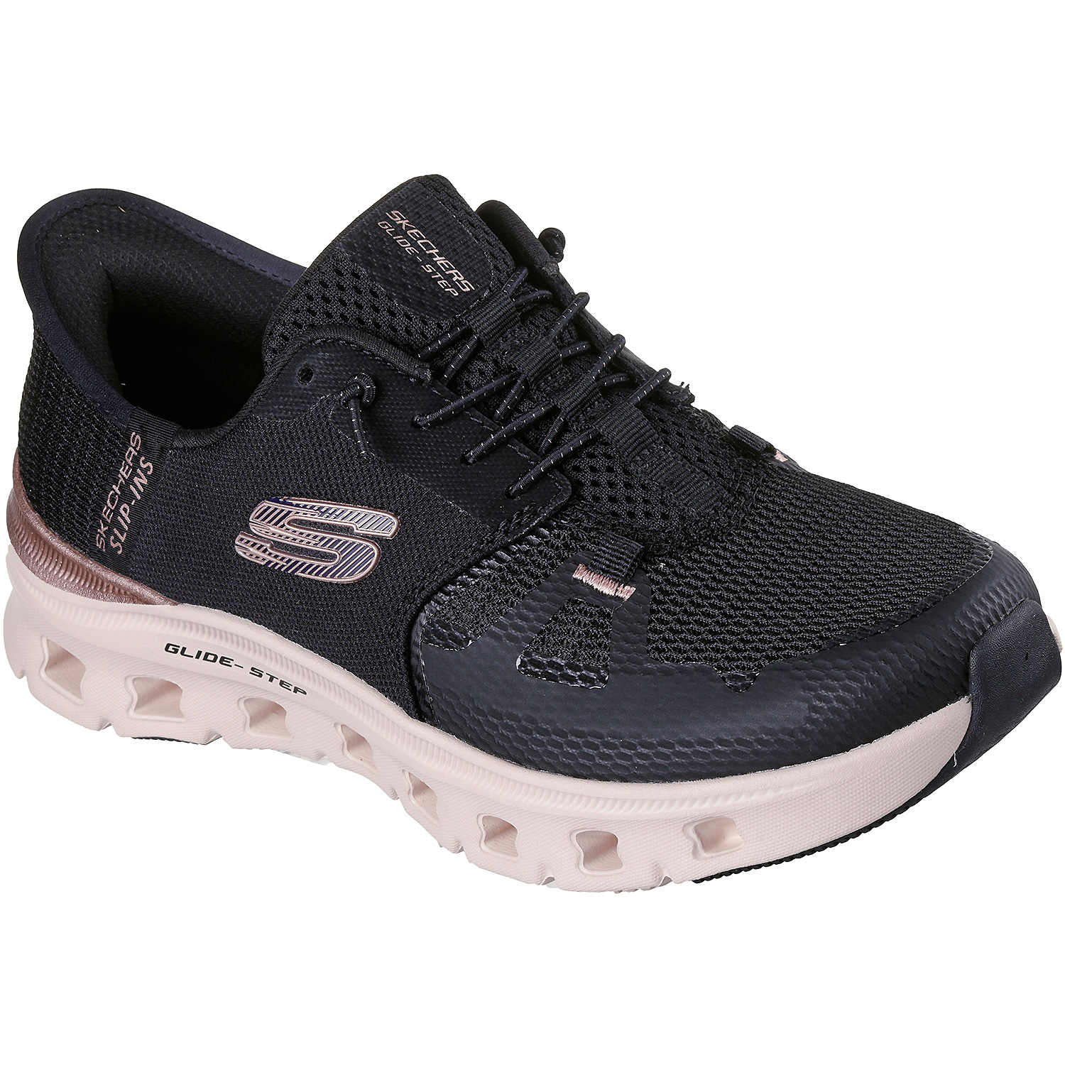 Damen Skechers Schwarz