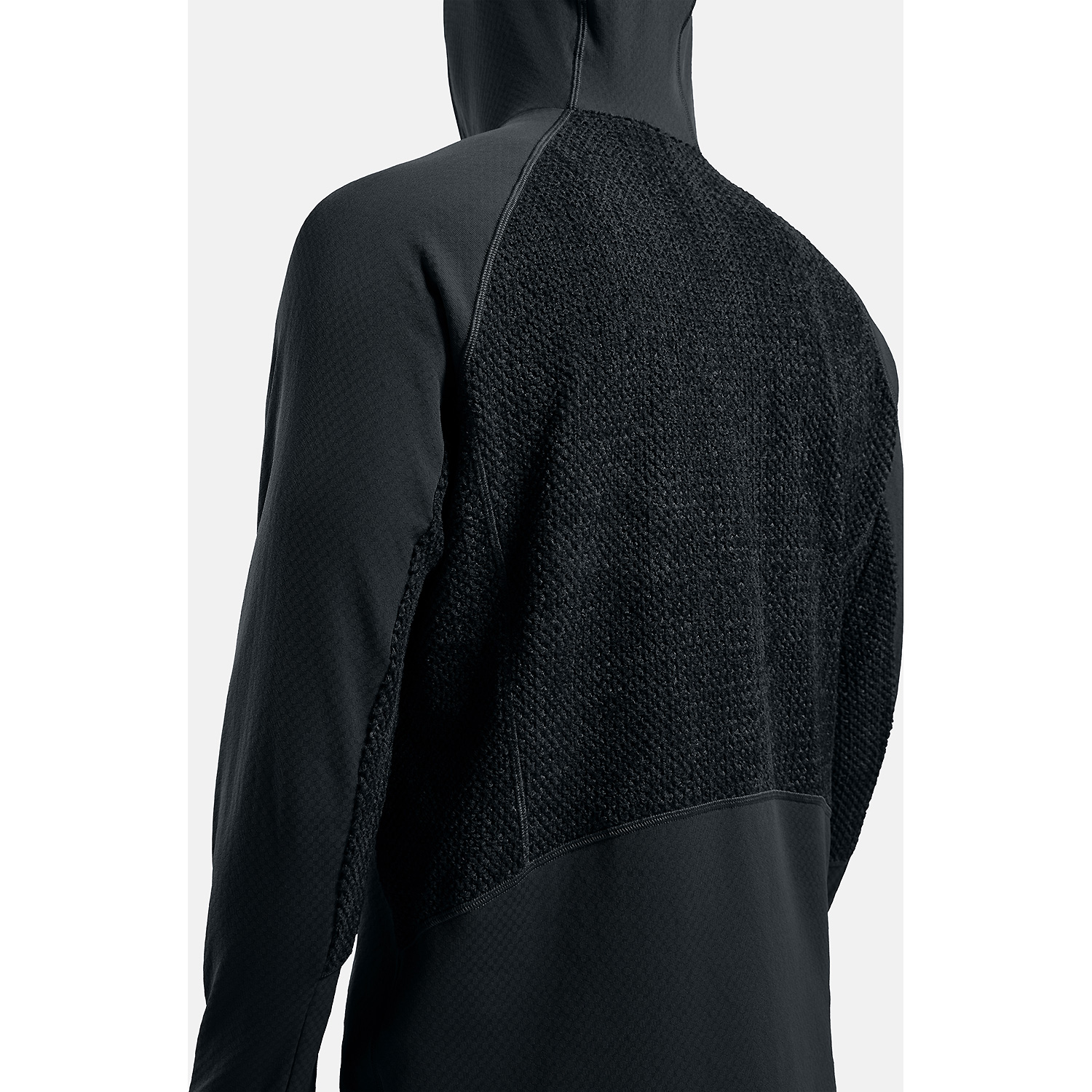 Herren Odlo Schwarz X-ALP Kapuzensweat