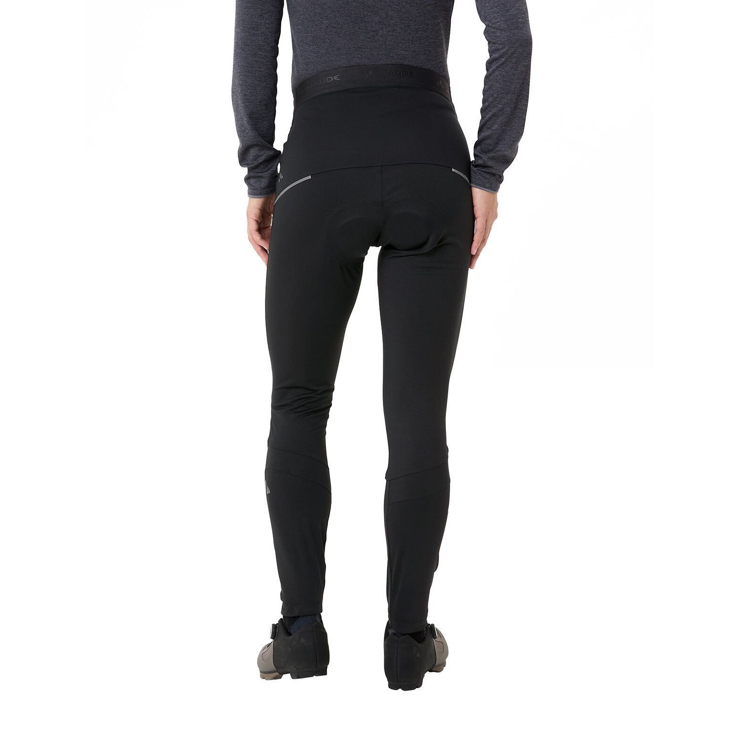 Damen Vaude Schwarz Wo Matera Warm Tight II Tight