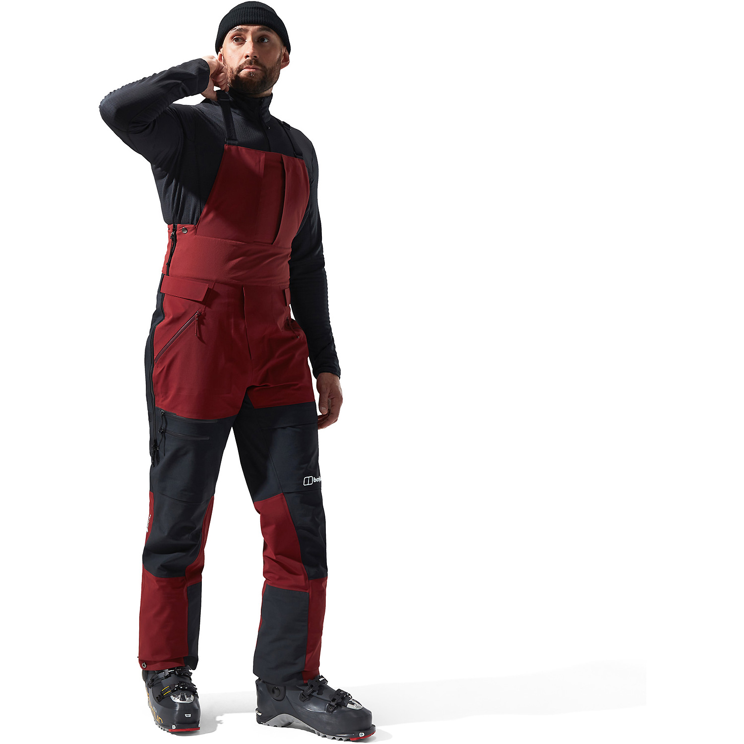Herren Berghaus Dunkelrot