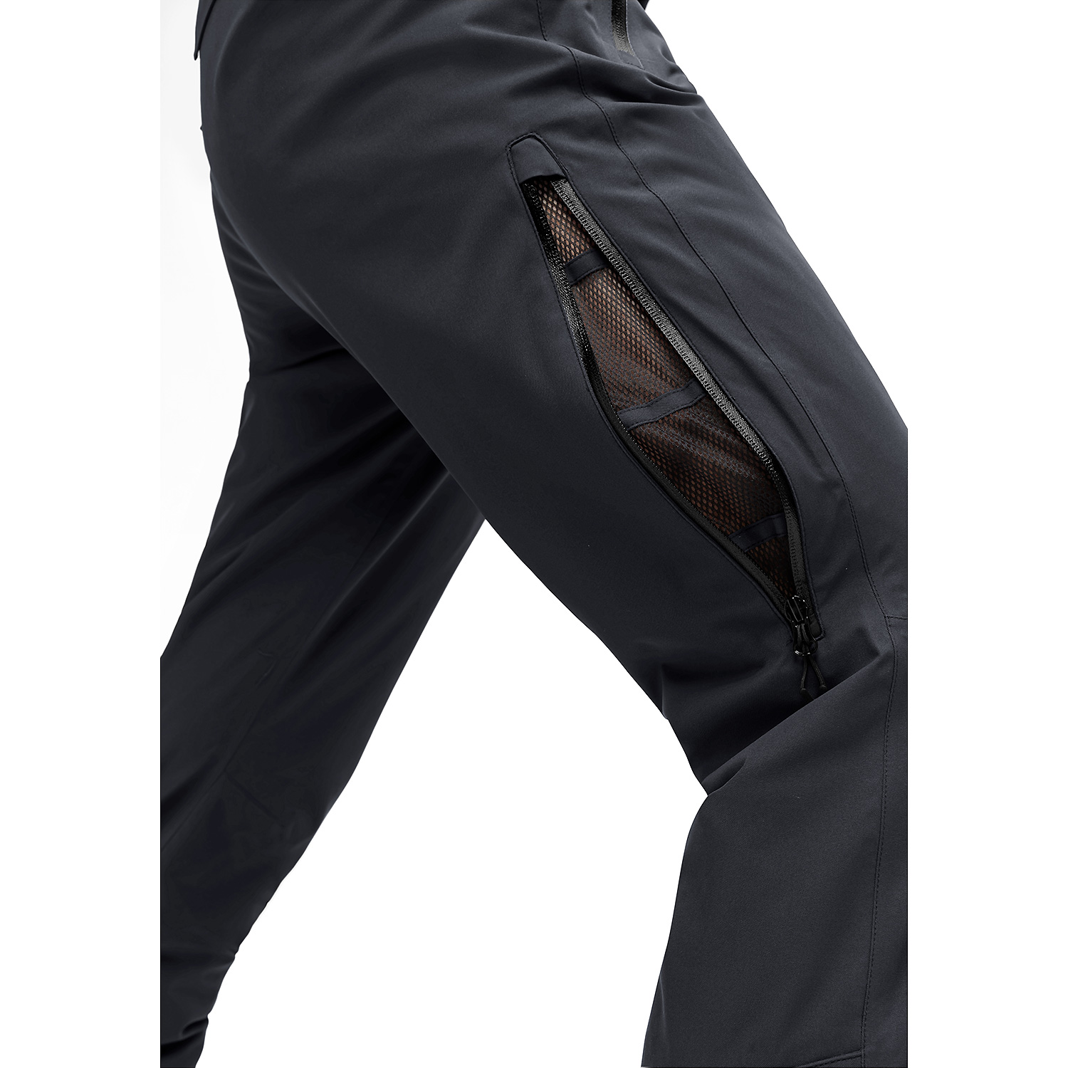 Herren Maier Sports Schwarz Anton Vent slim (kurz) M10900 28 Latzhose