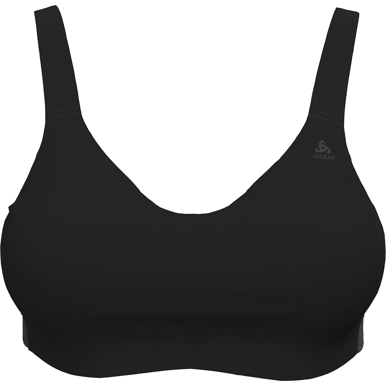 Damen Odlo Schwarz Sport bra EVERYDAY HIGH 15000 75D BH