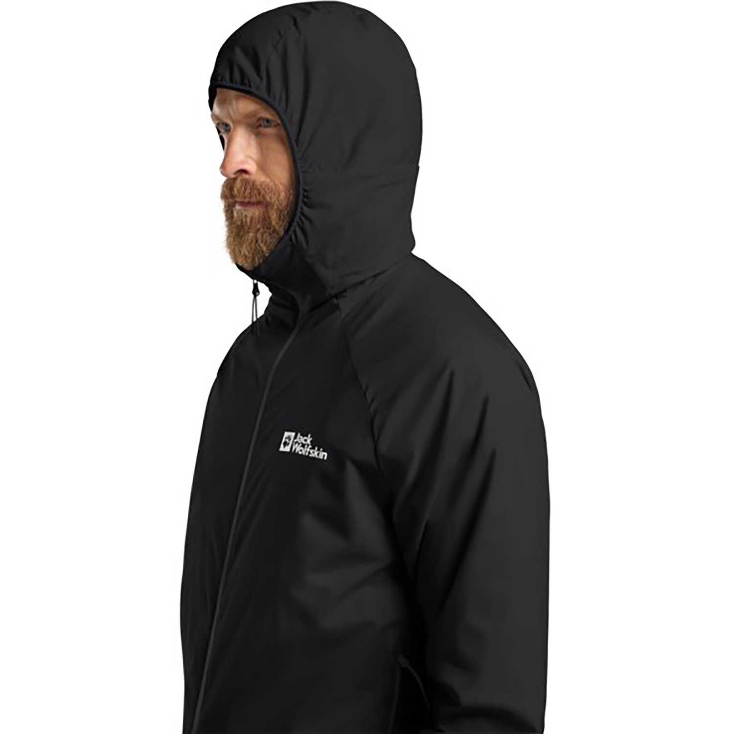 Herren Jack Wolfskin Schwarz PRELIGHT OCTA JKT M 6000 M Jacke