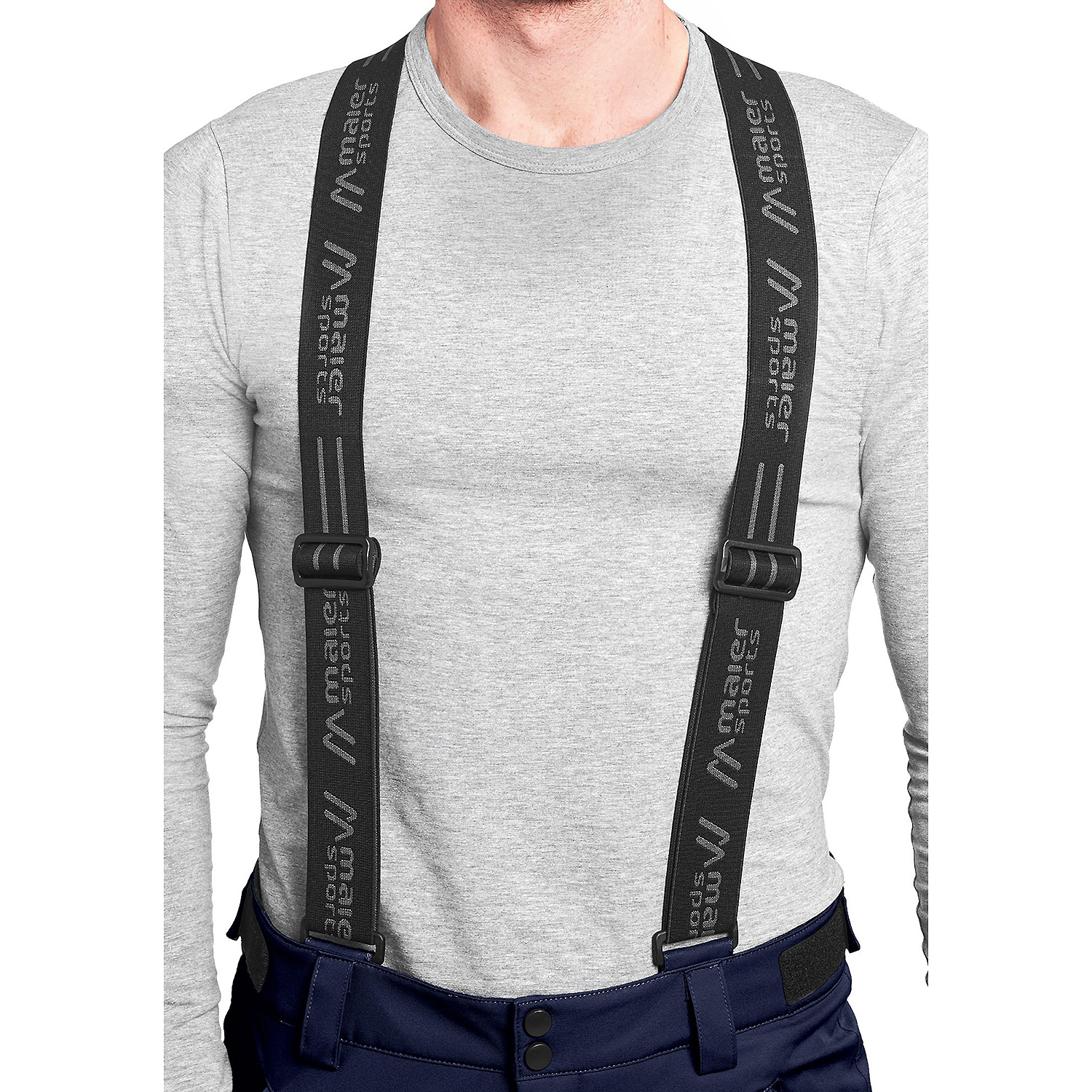 Herren Maier Sports Marine Anton slim He-Hose mTEX el. 207 60 Latzhose