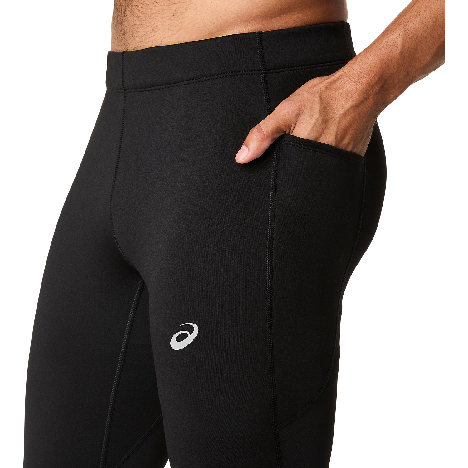Herren Asics Schwarz CORE WINTER TIGHT Tight