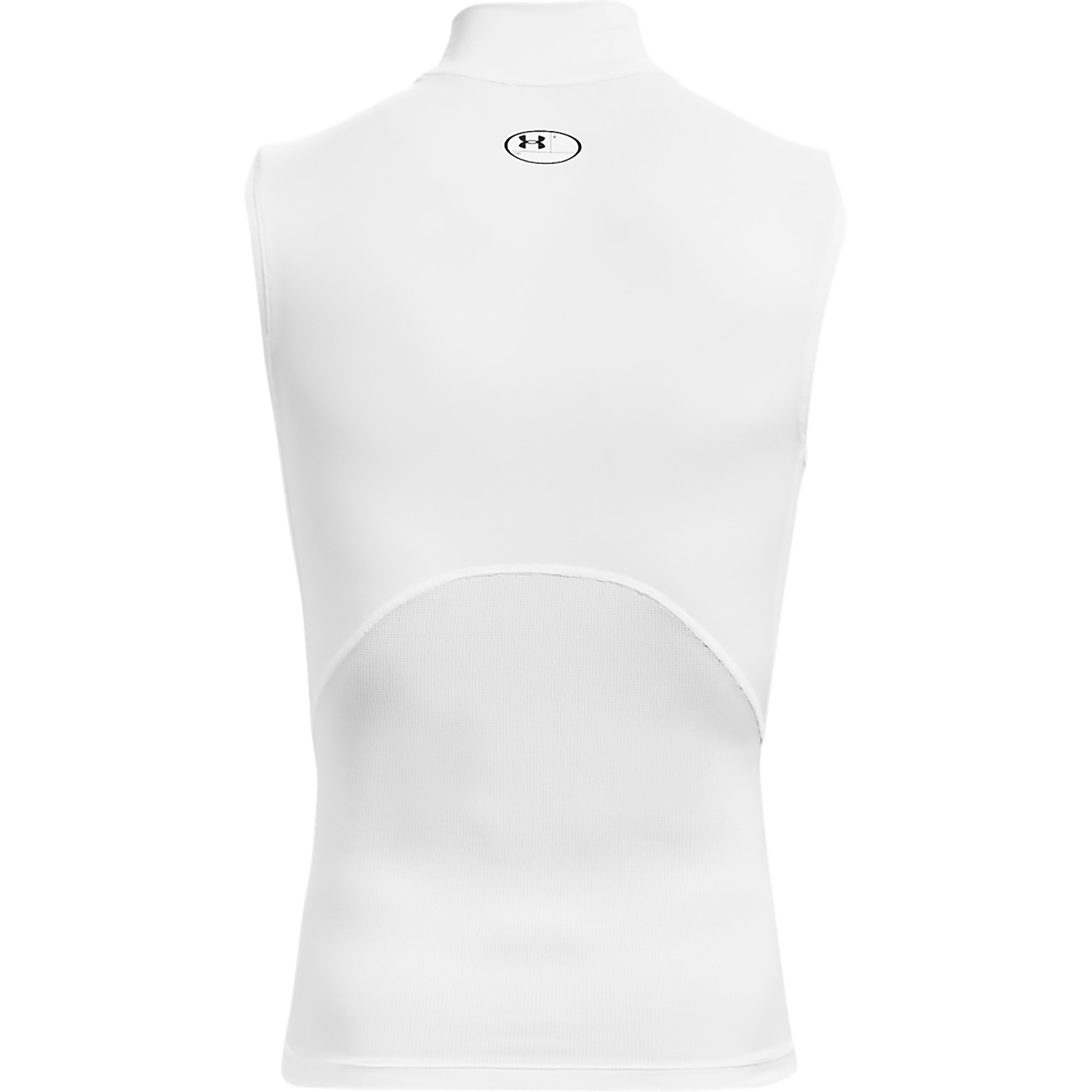 Damen Under Armour Weiß UA HG ARMOUR COMP MOCK SL 100 M Shirt