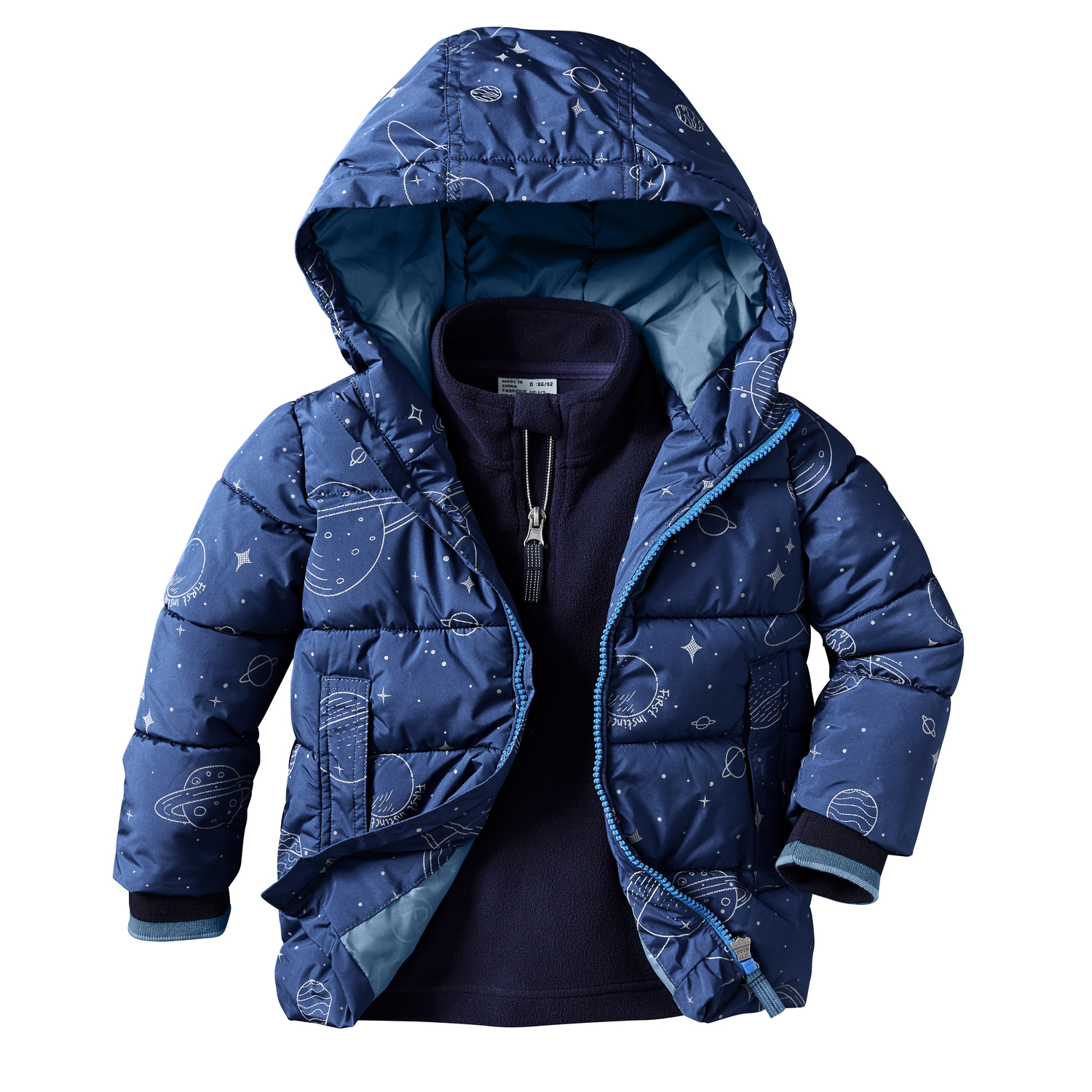 Minis Baby und Kleinkinder first instinct by killtec Blau FIOW 23 MNS QLTD JCKT 00262 110/6 Funktionsjacke
