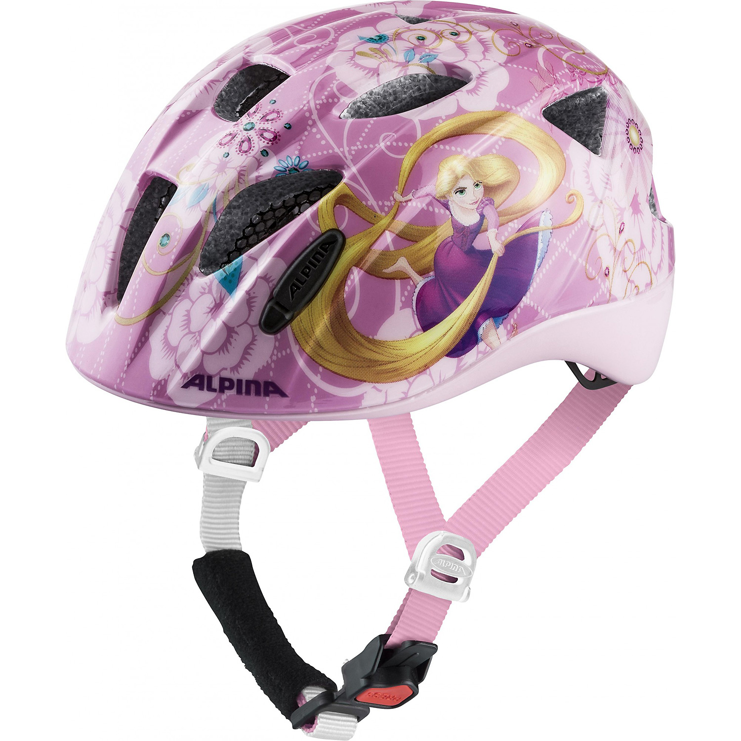Kinder Alpina Sports Rose XIMO DISNEY Helm