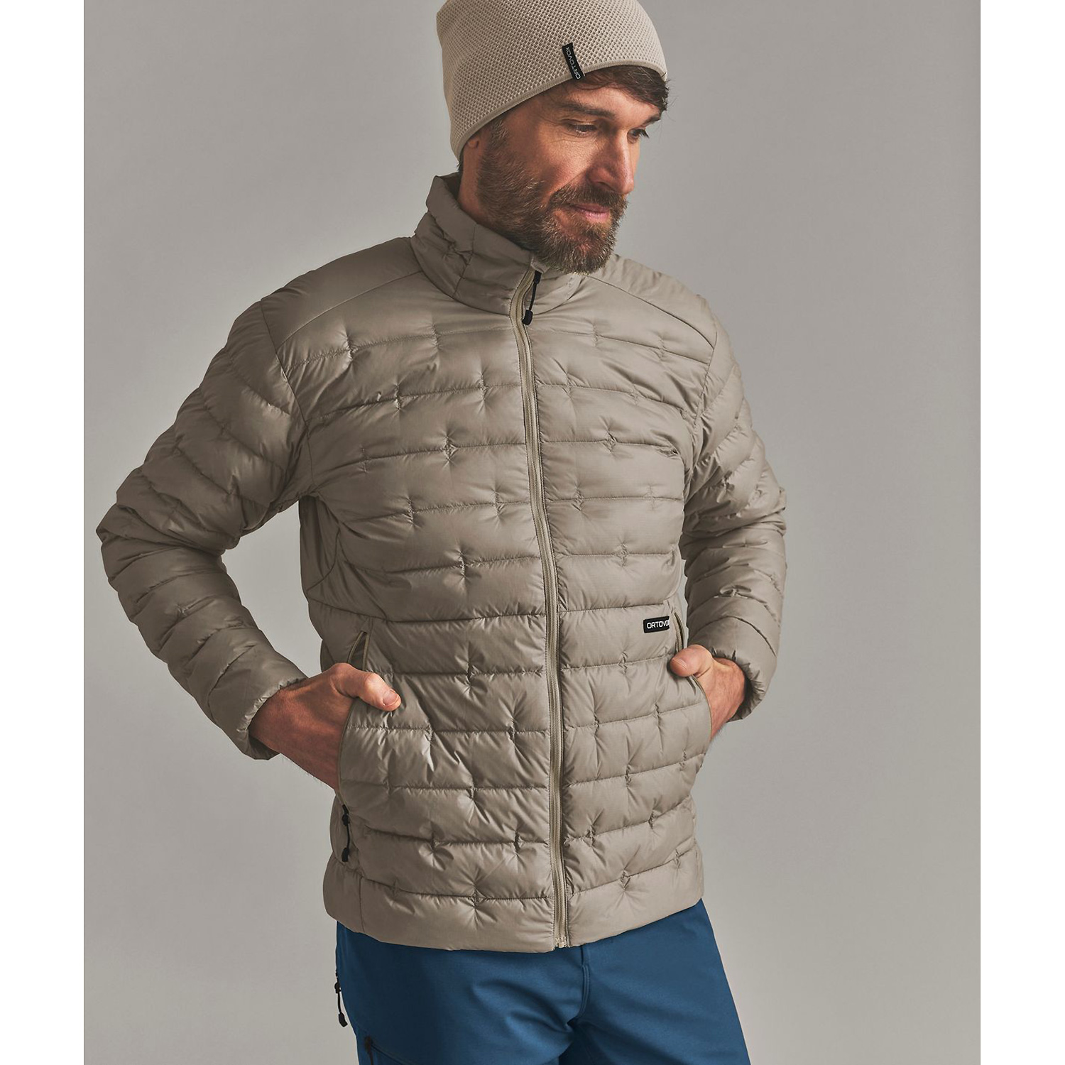 Herren Ortovox Beige