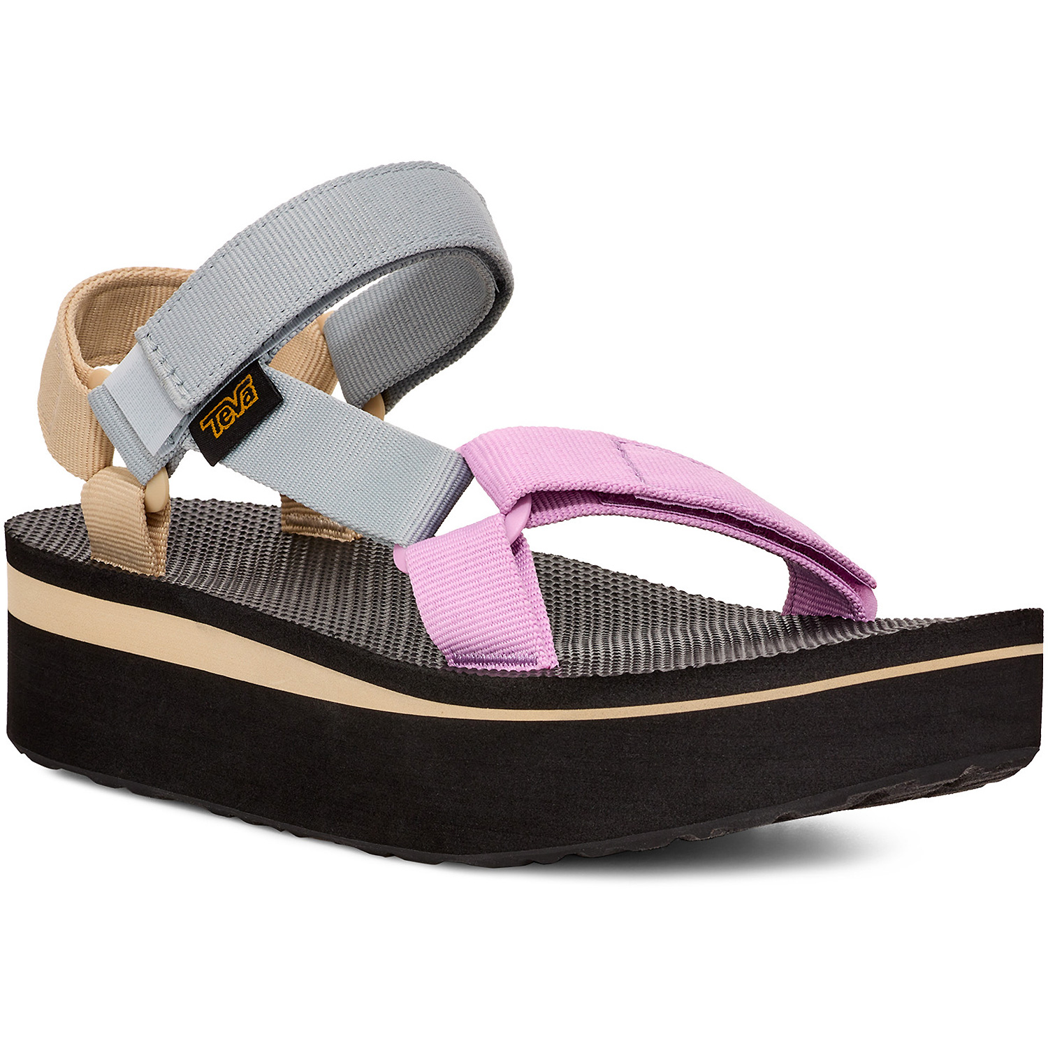 Damen Teva Schwarz