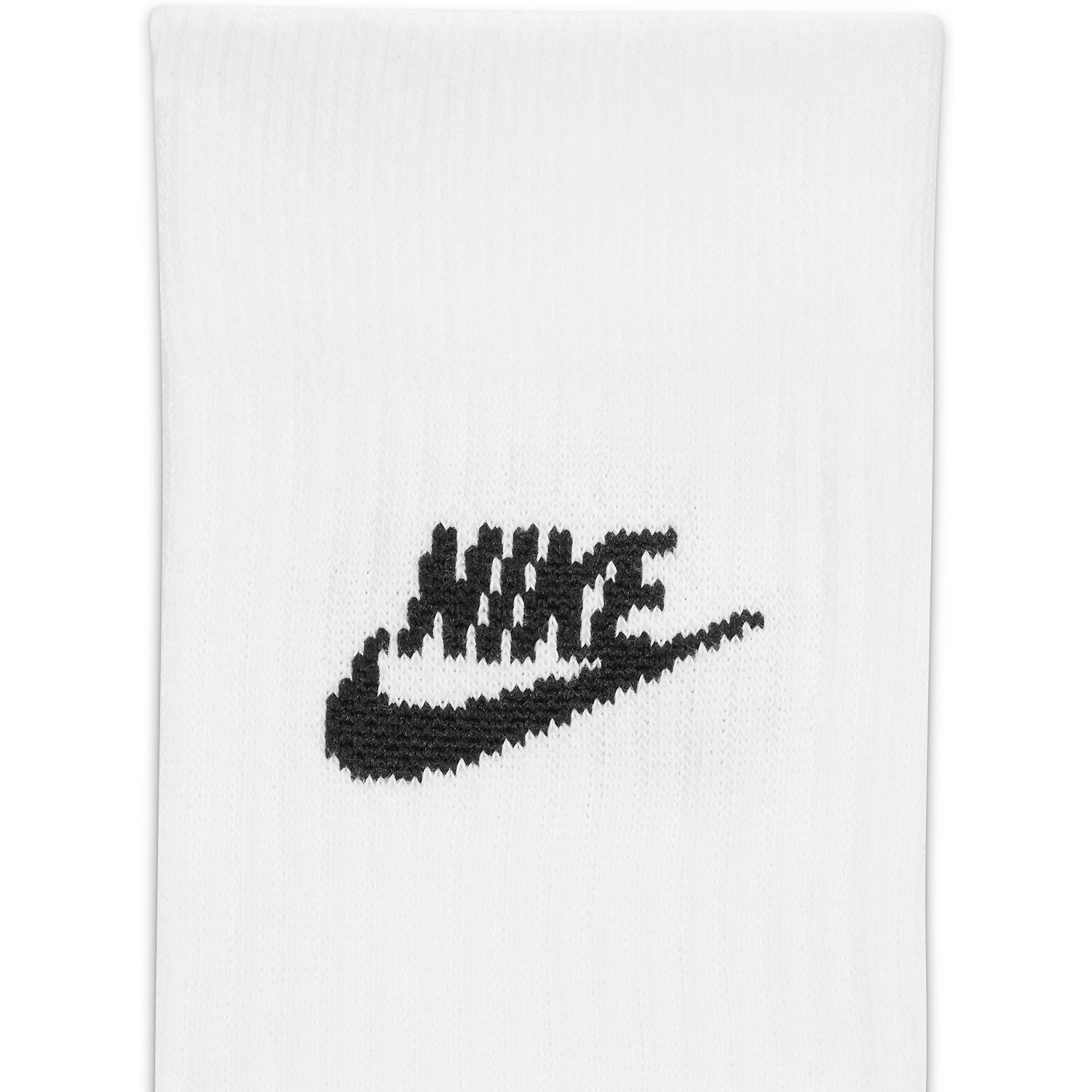 Herren Nike Weiß U NK NSW EVERYDAY ESSENTIAL CR 100 L Socken