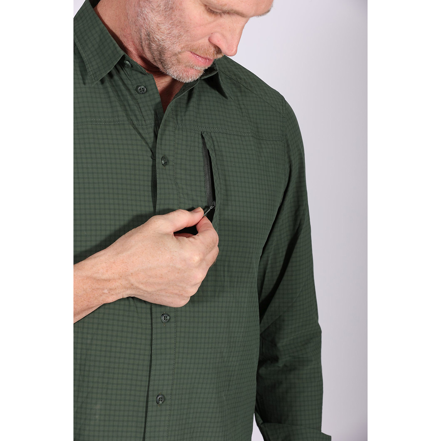 Herren Maul Sport Tannengrün Veniv 1/1 ultra - 1/1 Hemd ela Hemd