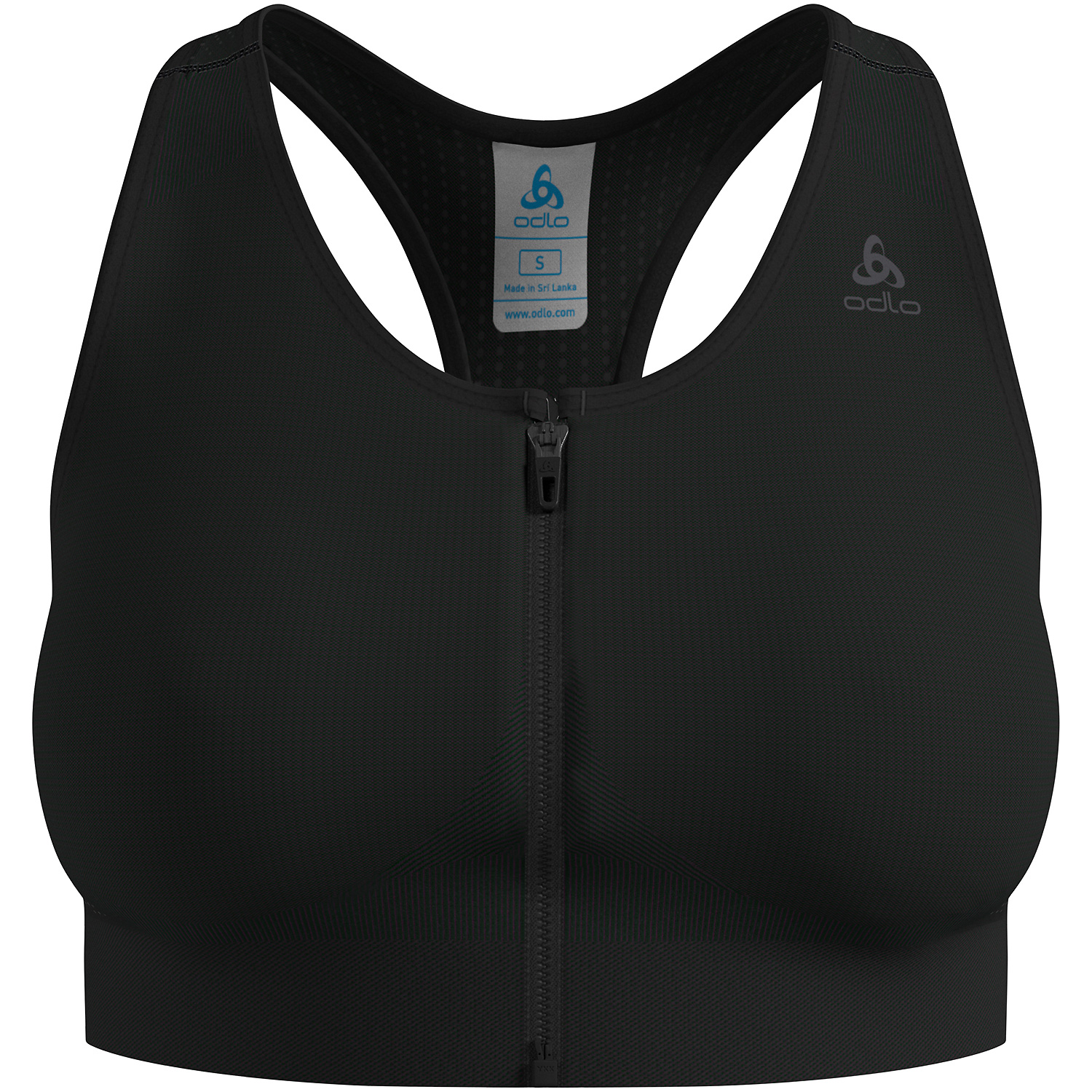 Damen Odlo Schwarz SEAMLESS HIGH BH