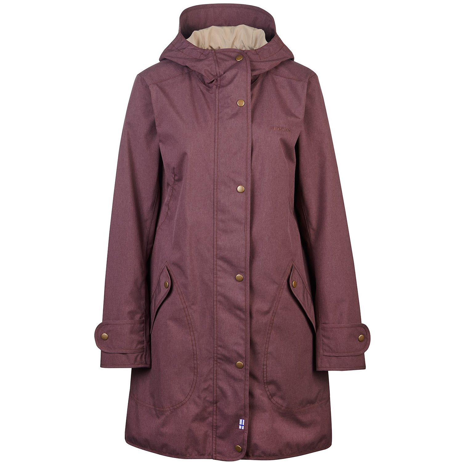 Damen Finside Braun Parka