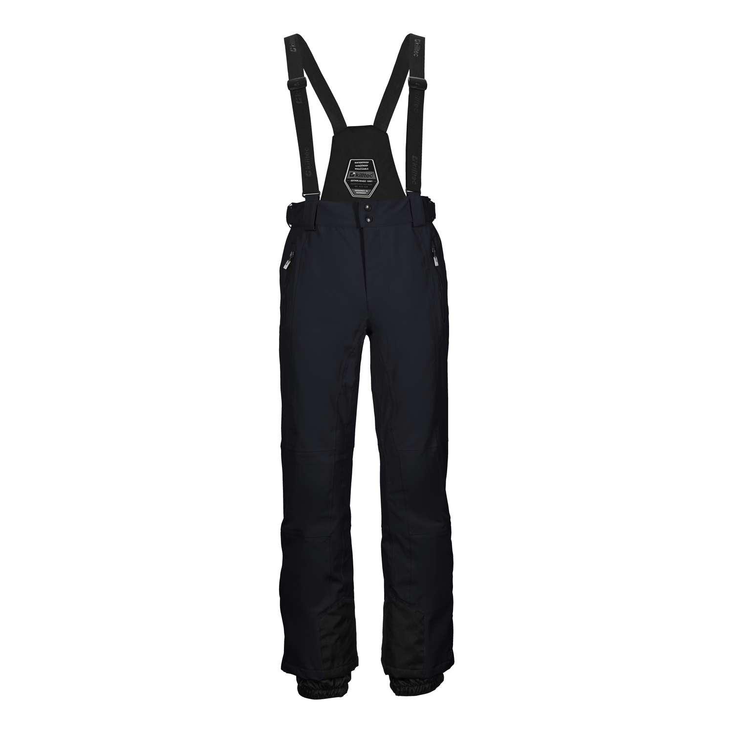 Herren killtec Schwarz KSW 100 ENOSH UG MN SKI PNTS 00200 30 Latzhose