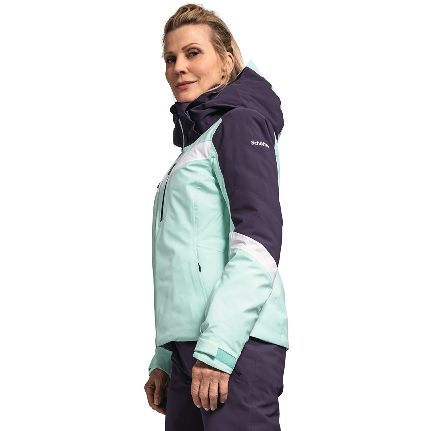 Damen Schöffel Blau Ski Jacket Avons L 7130 44 Jacke