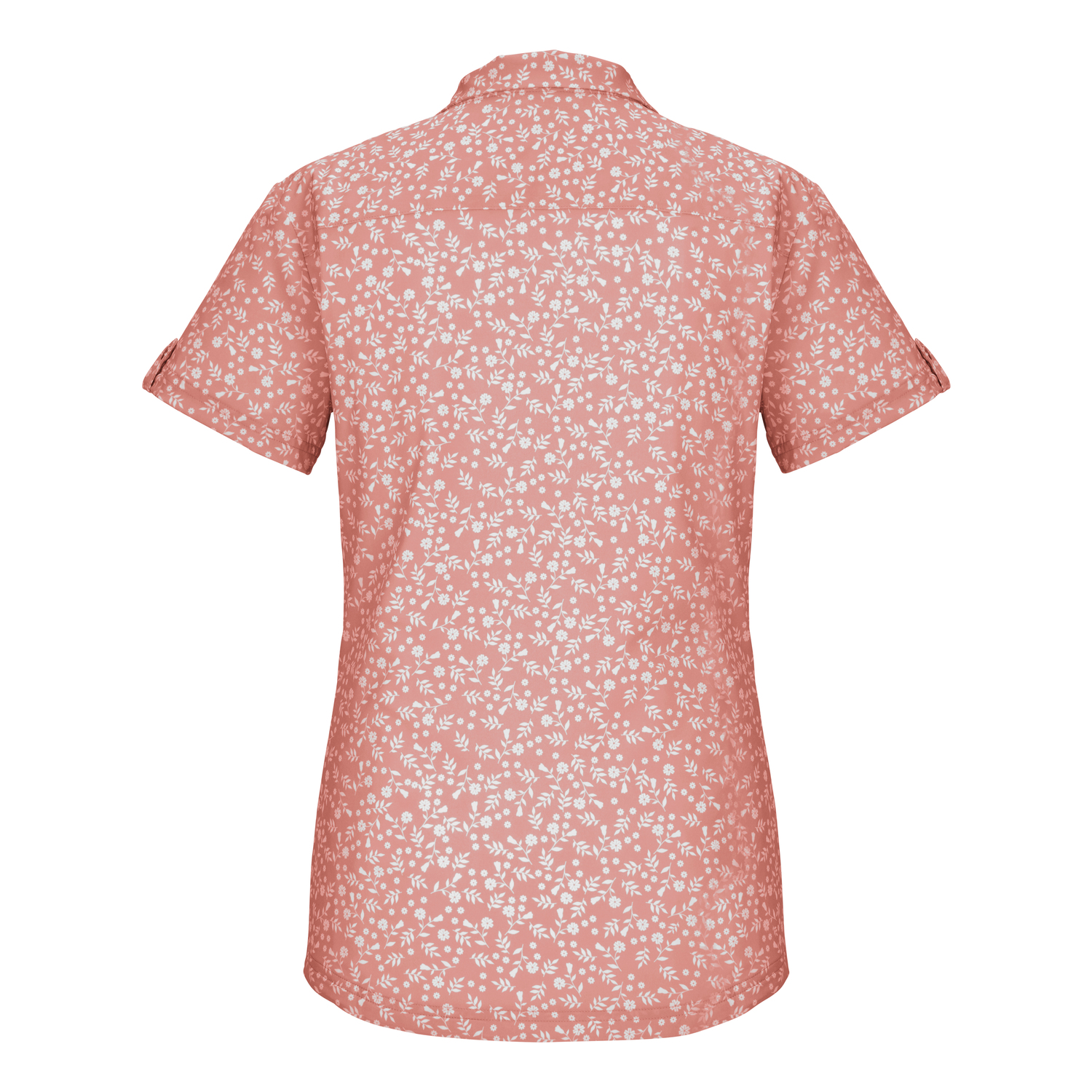 Damen killtec Orange KOS 86 WMN WVN SHRT Bluse