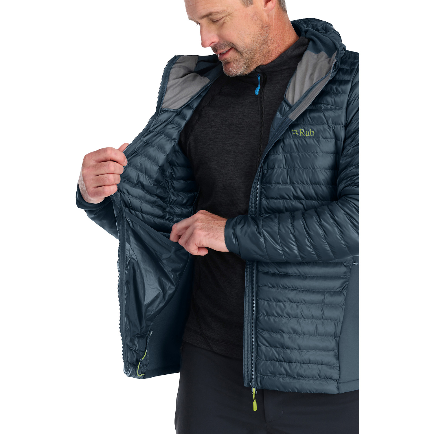 Herren Rab Blau