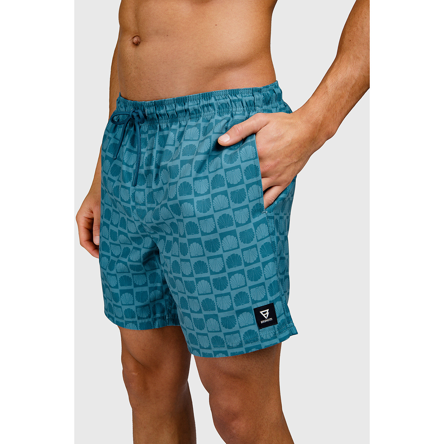 Herren Brunotti Braun Cester-Mini Men Swim Shorts 6512 XXL Badeshort