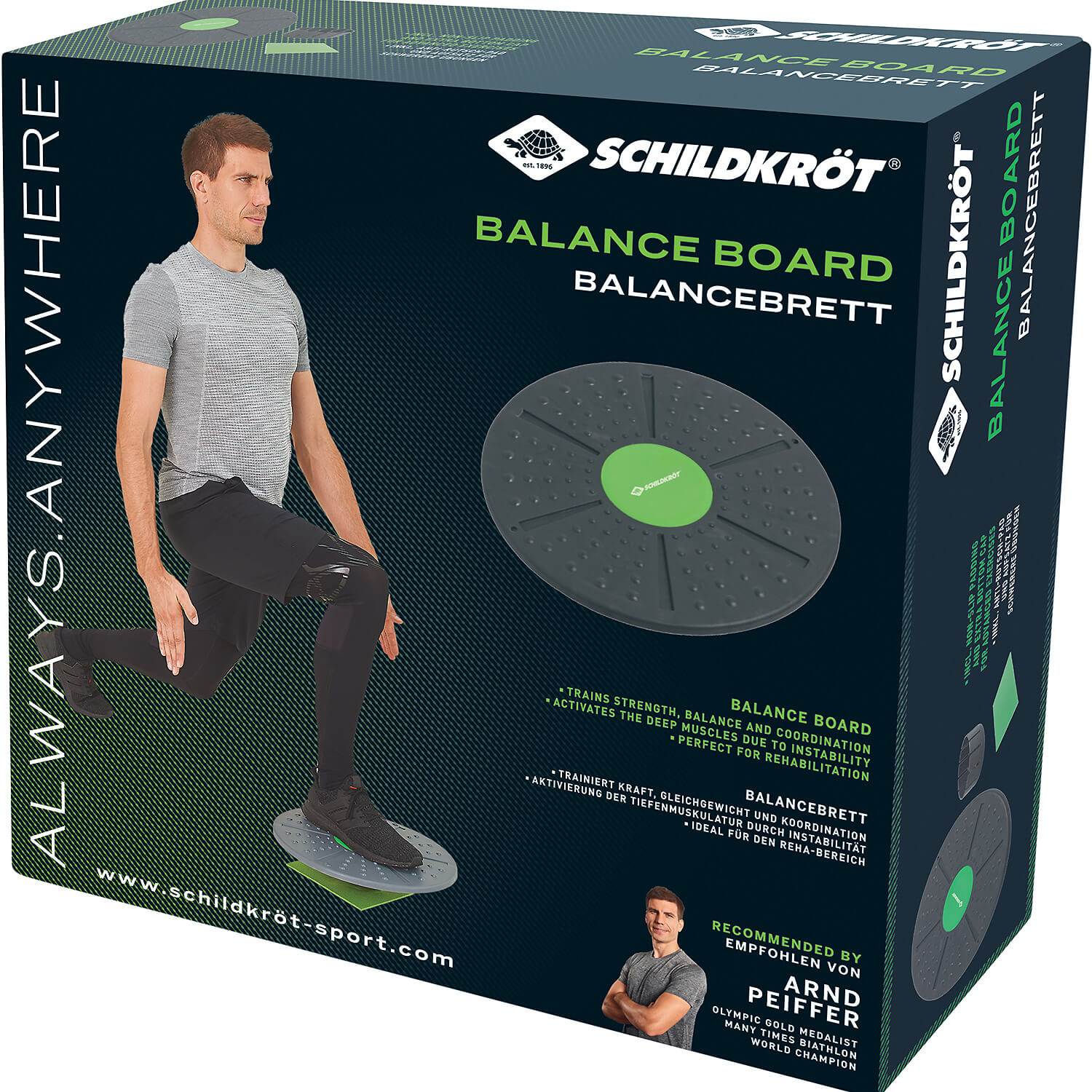 Unisex Schildkröt FITNESS wie abgebildet PILATES BALL 23cm, (green) 000 23 Ball