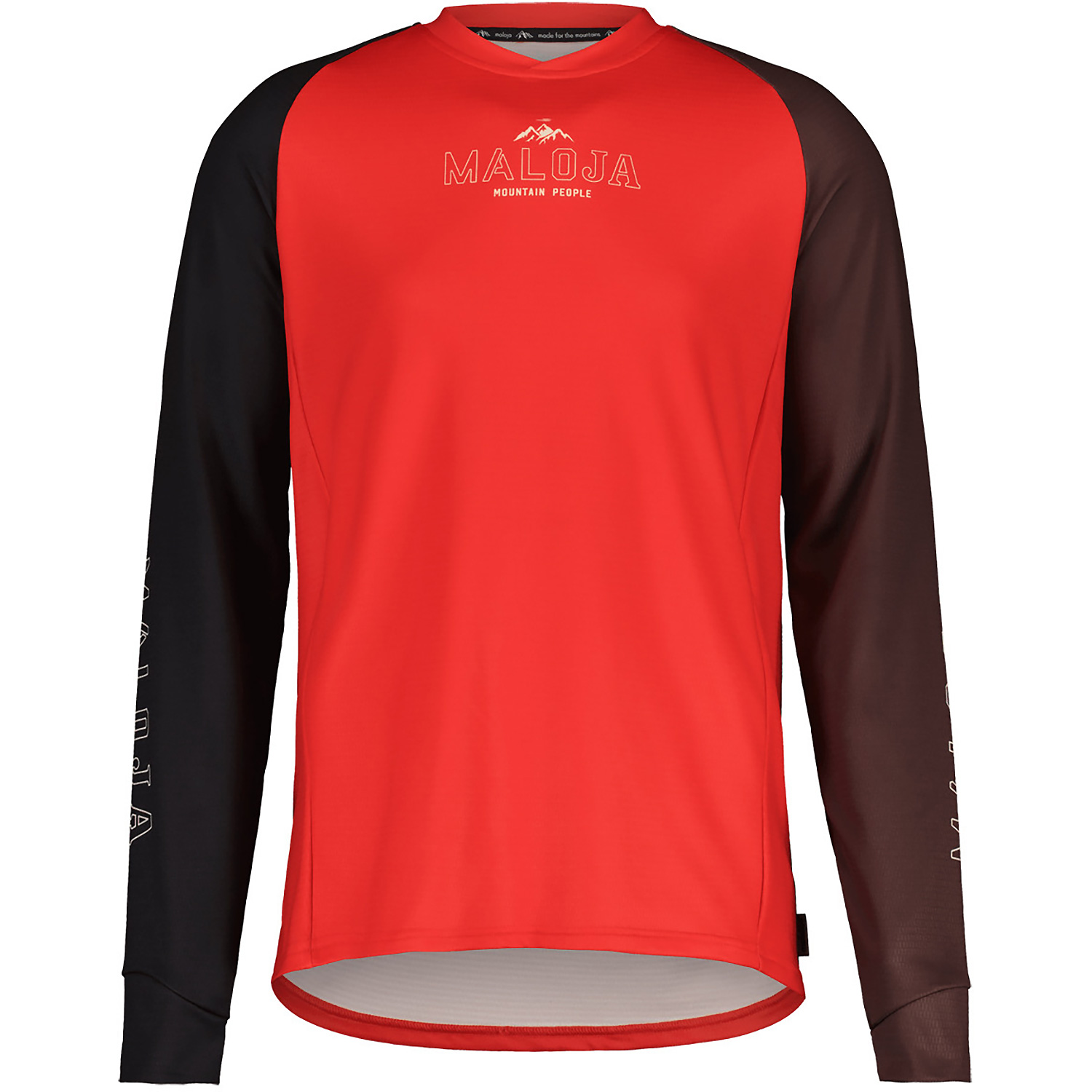 Herren Maloja Rot