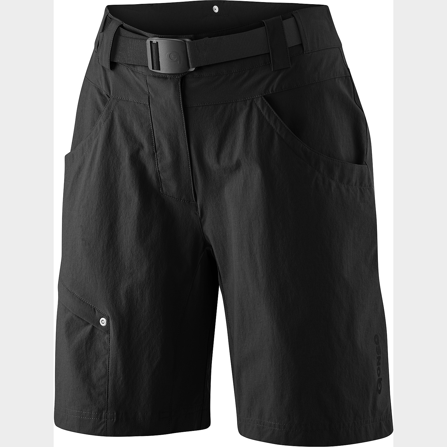 Damen Gonso Schwarz Da-Bikeshort Mira 160 48 Radhose