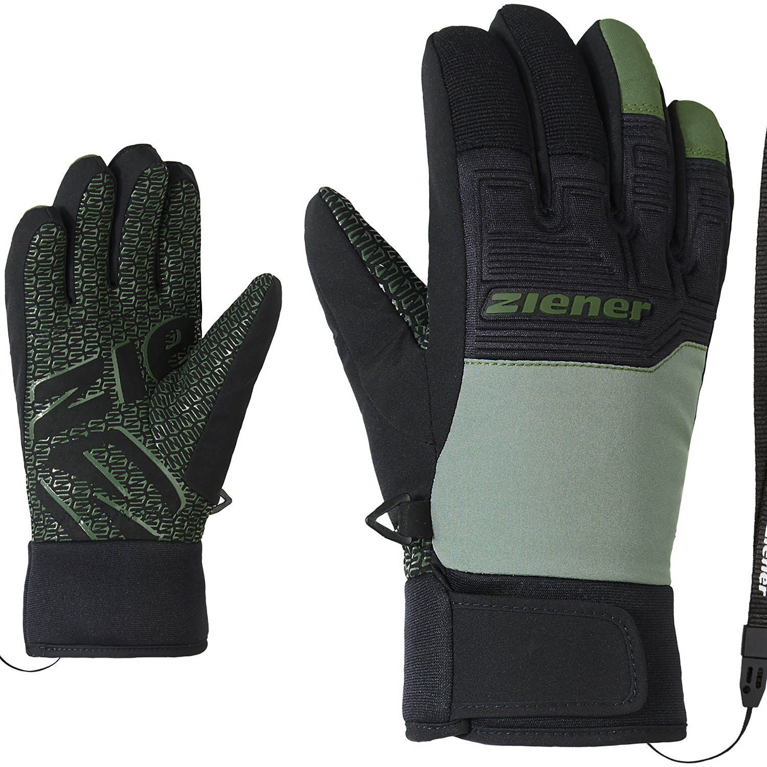 Kinder Ziener Grün LANUS AS(R) PR glove junior 840 4,5 Handschuh
