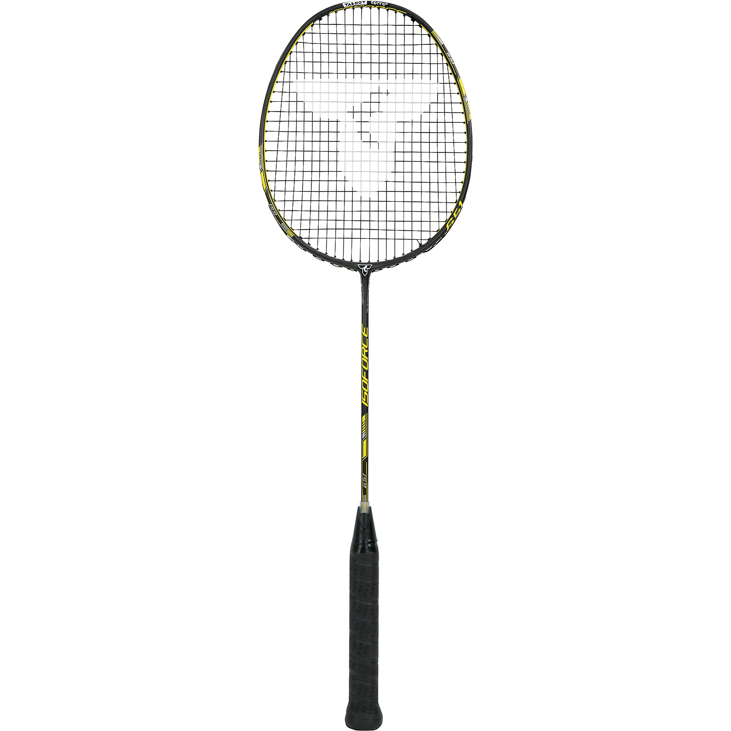 Unisex TALBOT/TORRO wie abgebildet Badm.-Schläger ISOFORCE 651 C4, black-yellow 000 - Badmintonschläger
