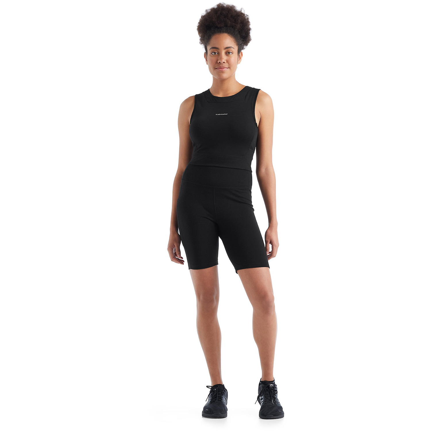 Damen Icebreaker Schwarz IB001 XL Short