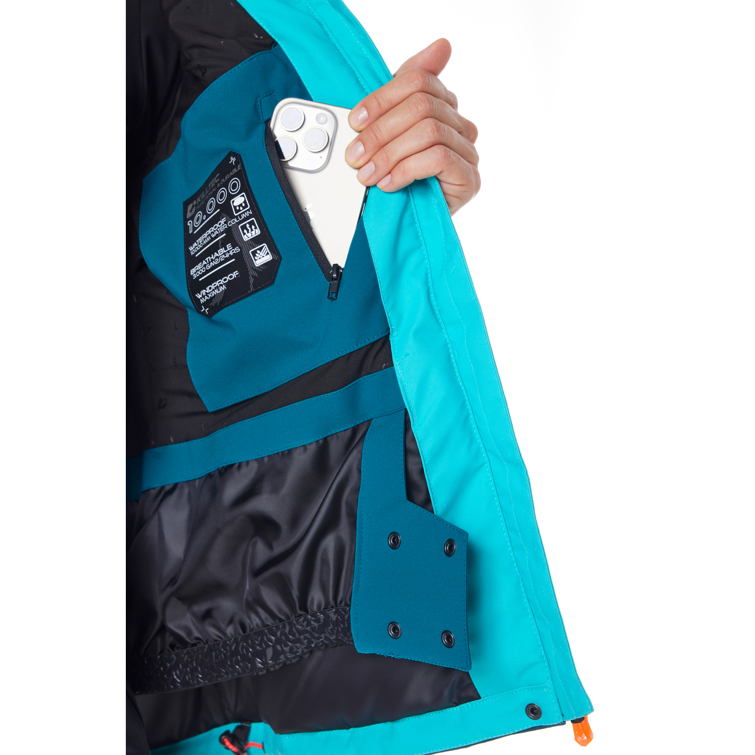 Damen killtec Grün KSW 67 WMN SKI JCKT 00348 50 Funktionsjacke