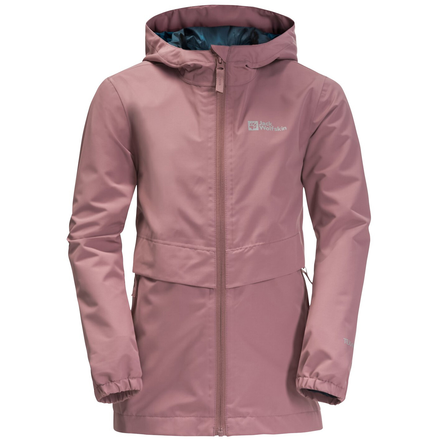 Kinder Jack Wolfskin Steingrau GIRLS MALIMA JACKET Funktionsjacke