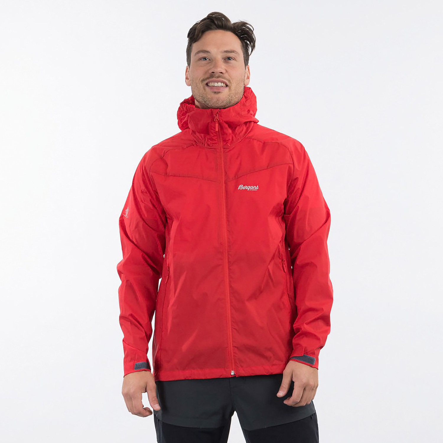 Herren Bergans Rot M MICROLIGHT JACKET
