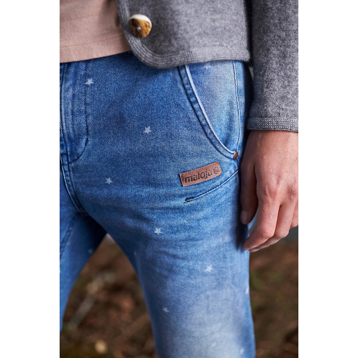 Damen Maloja Blau W GRITLIM. JEANS