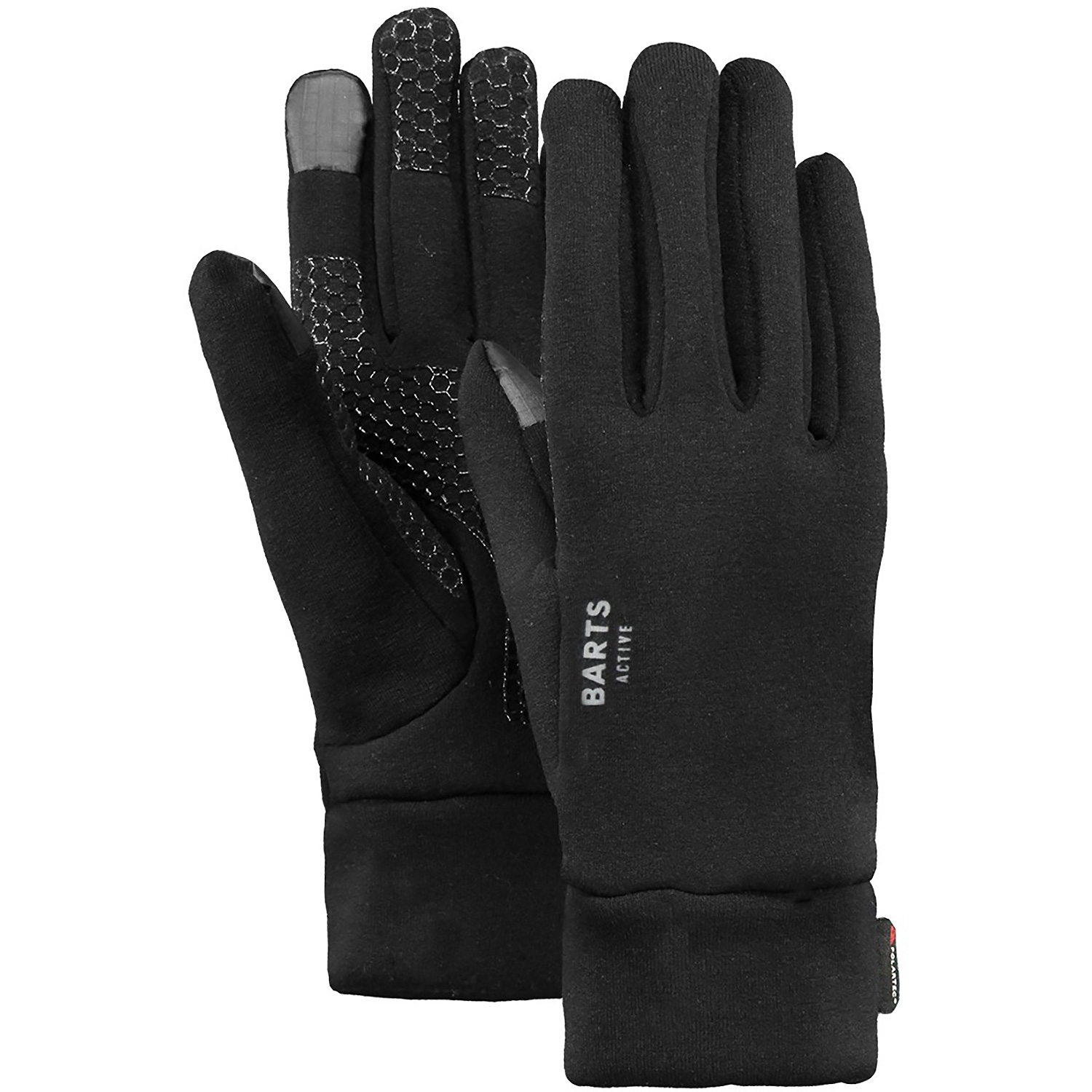 Unisex Barts Schwarz Powerstretch Touch Gloves 01 XS/S Handschuh