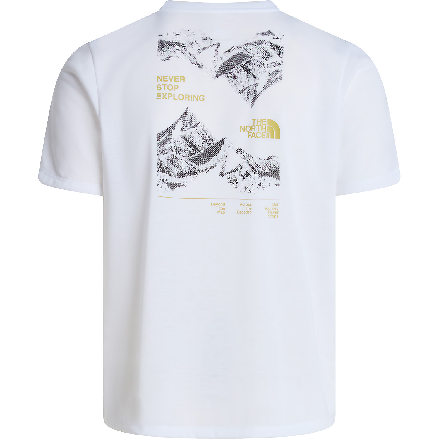 Herren The North Face Weiß M FOUNDATION MOUNT SS TEE Shirt