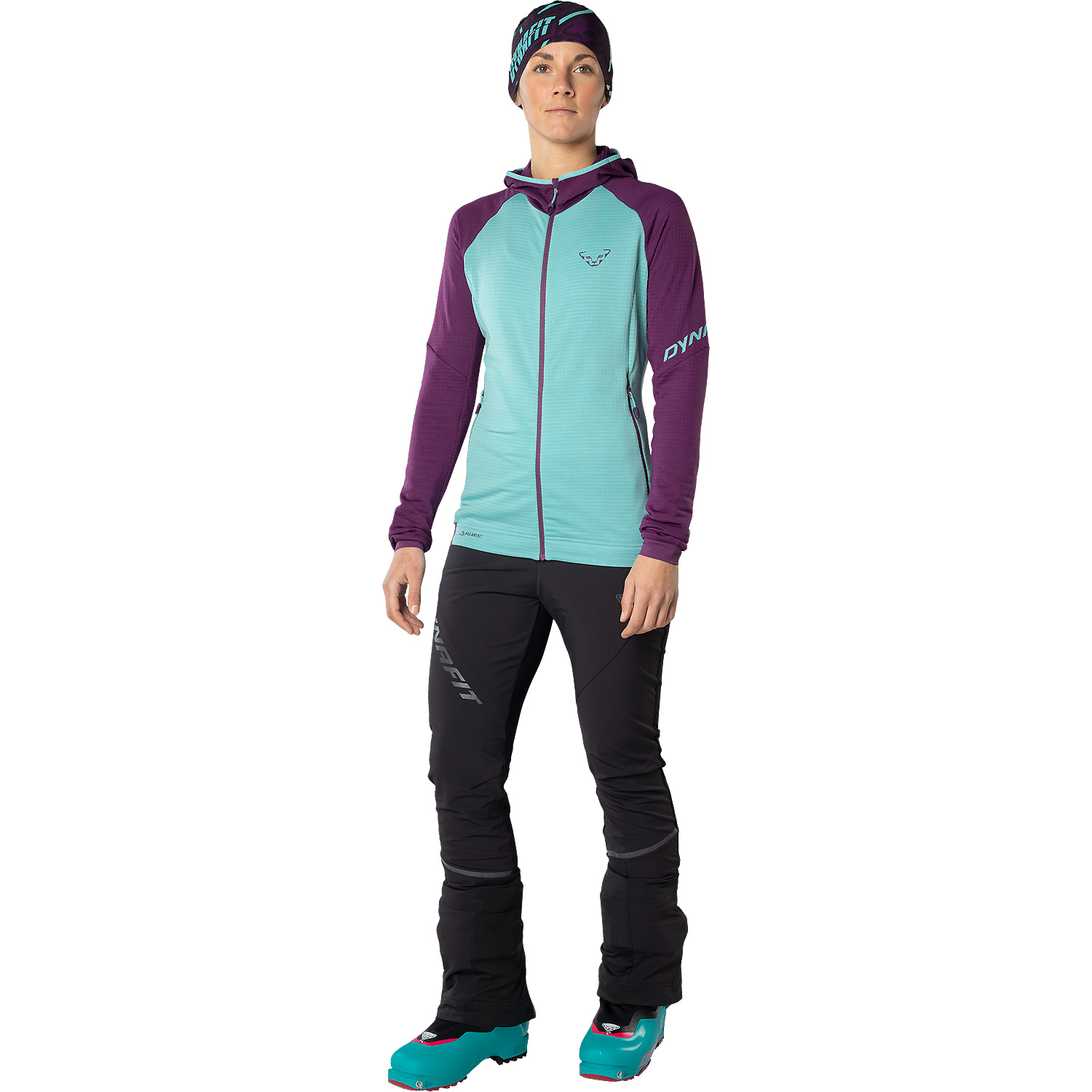 Damen Dynafit Schwarz SPEED PTC HOODED JKT M 0538 S Funktionsjacke