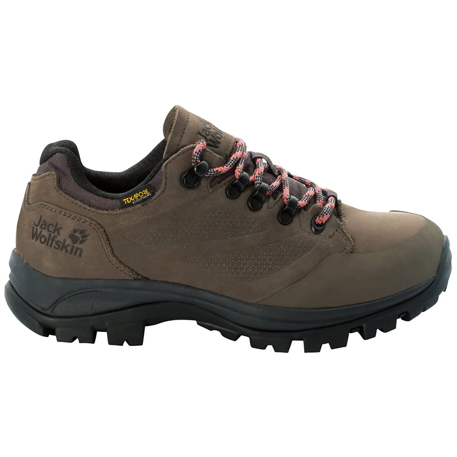 Damen Jack Wolfskin Braun REBELLION TEXAPORE LOW W Multifunktionsschuh