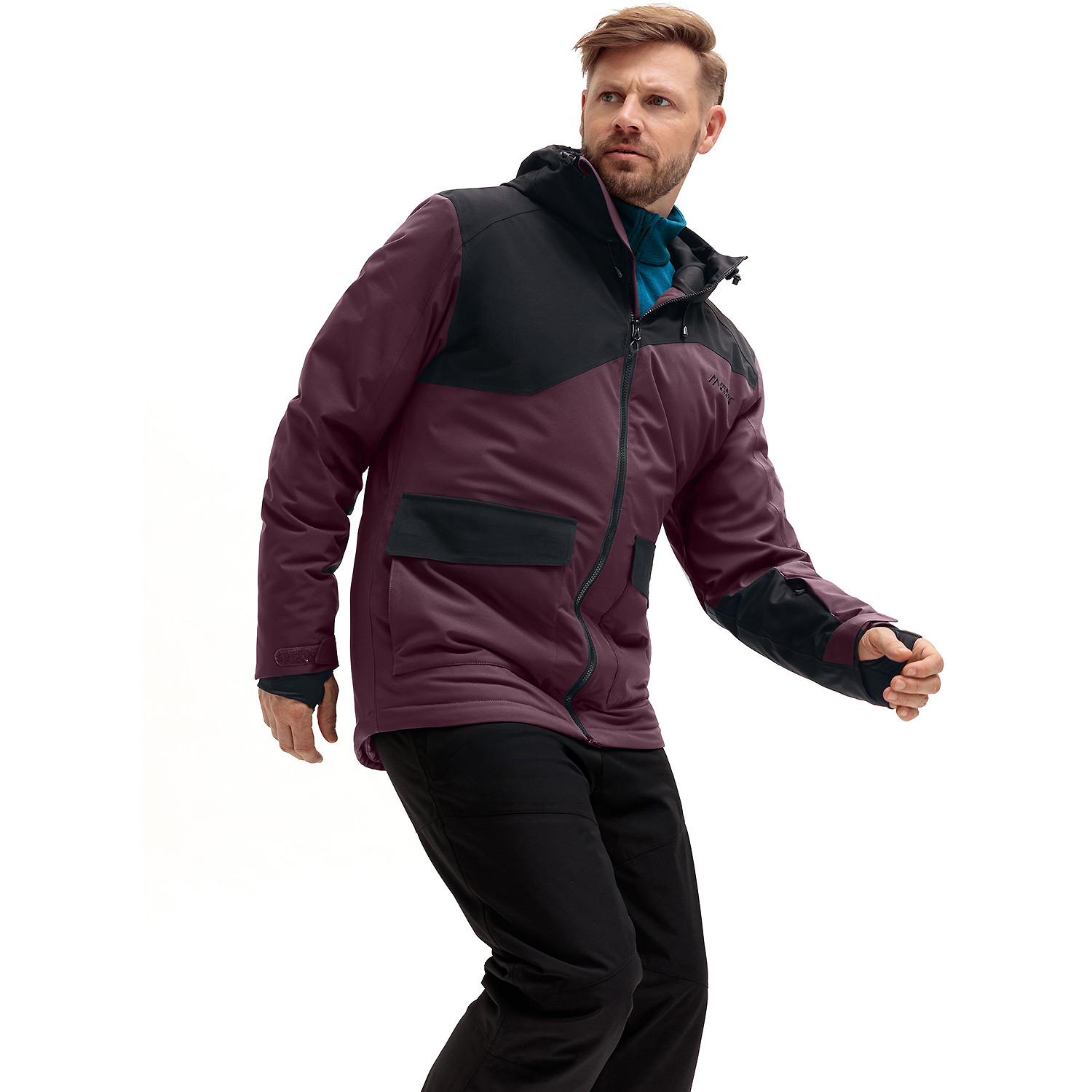 Herren Maier Sports Lila Ovindoli M M20338 62 Funktionsjacke