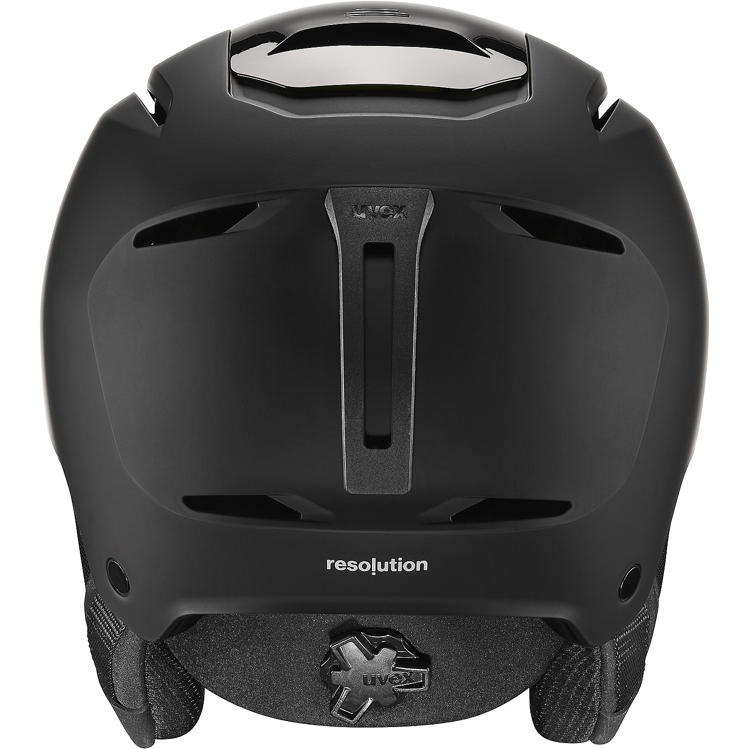 Herren Uvex Schwarz uvex resolution 100 52-55 Helm