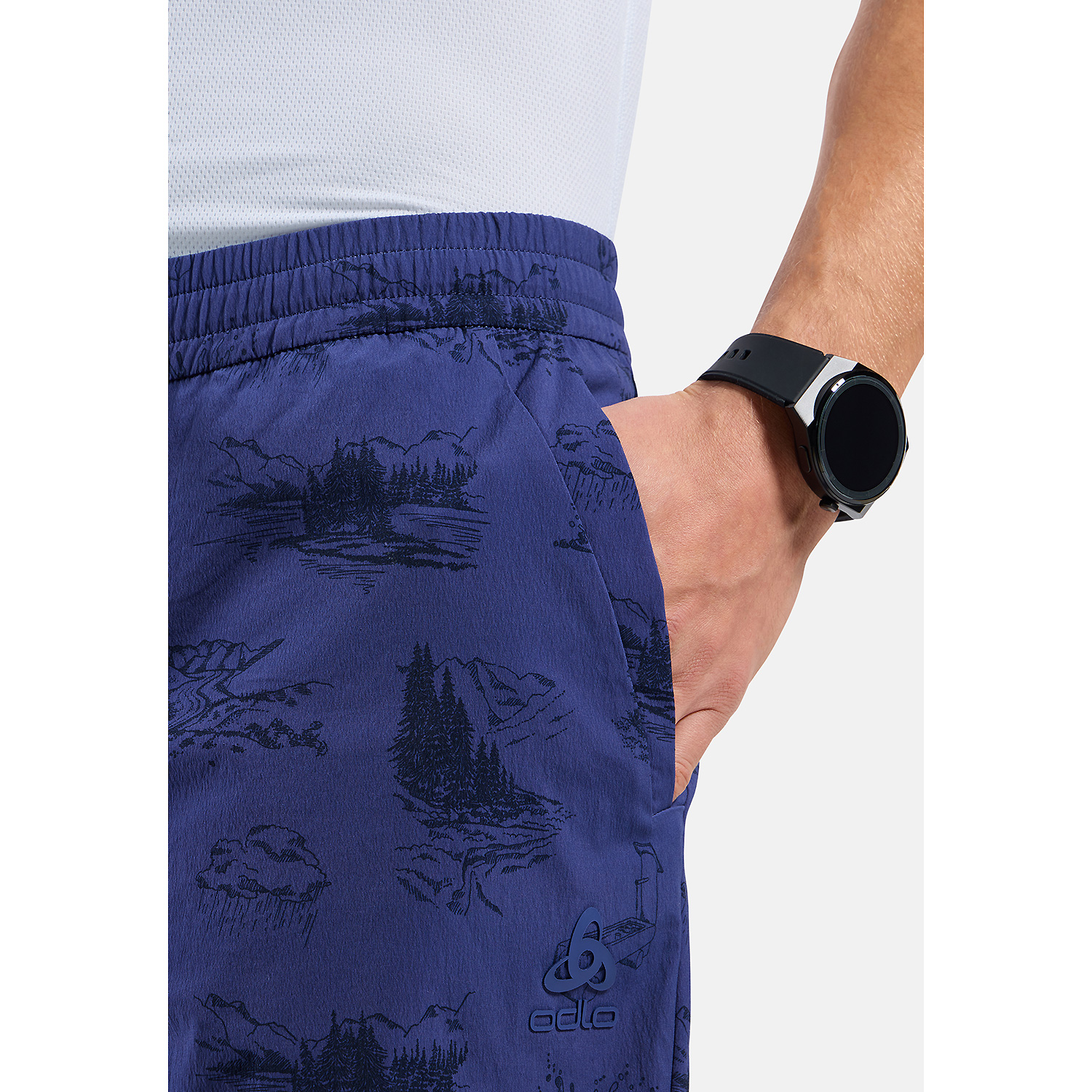 Herren Odlo Blau