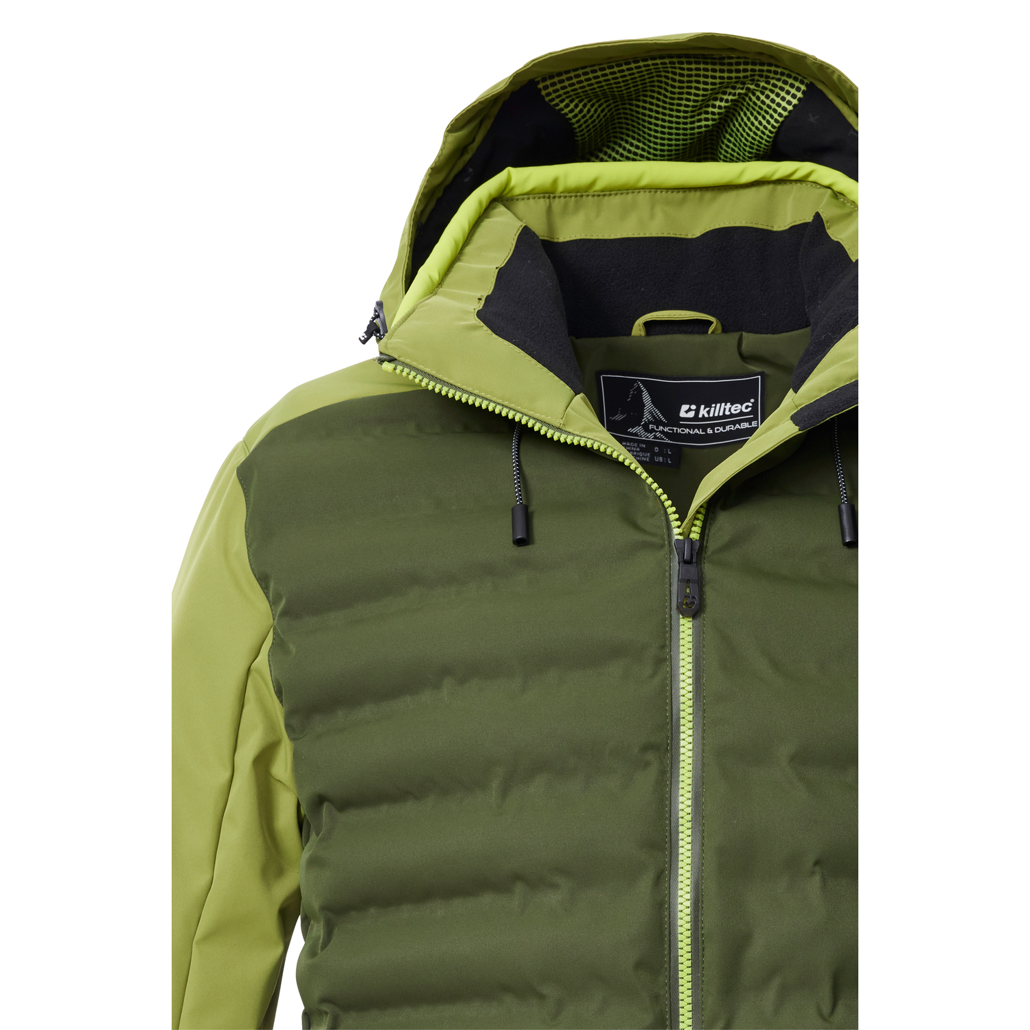 Herren killtec Grün KSW 72 MN SKI JCKT 00702 4XL Funktionsjacke