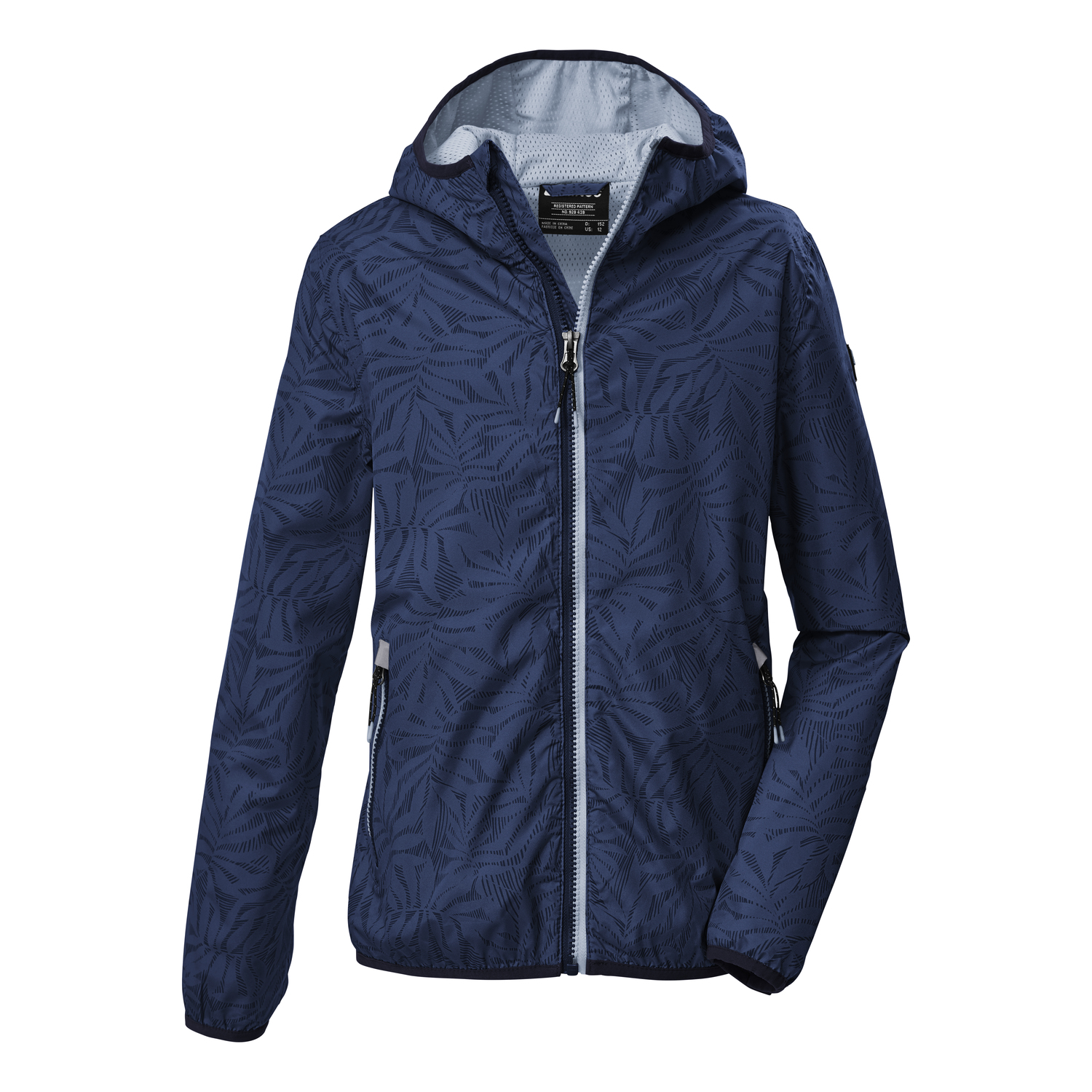 Kinder killtec Blau KOS 163 GRLS JCKT 00520 140 Funktionsjacke