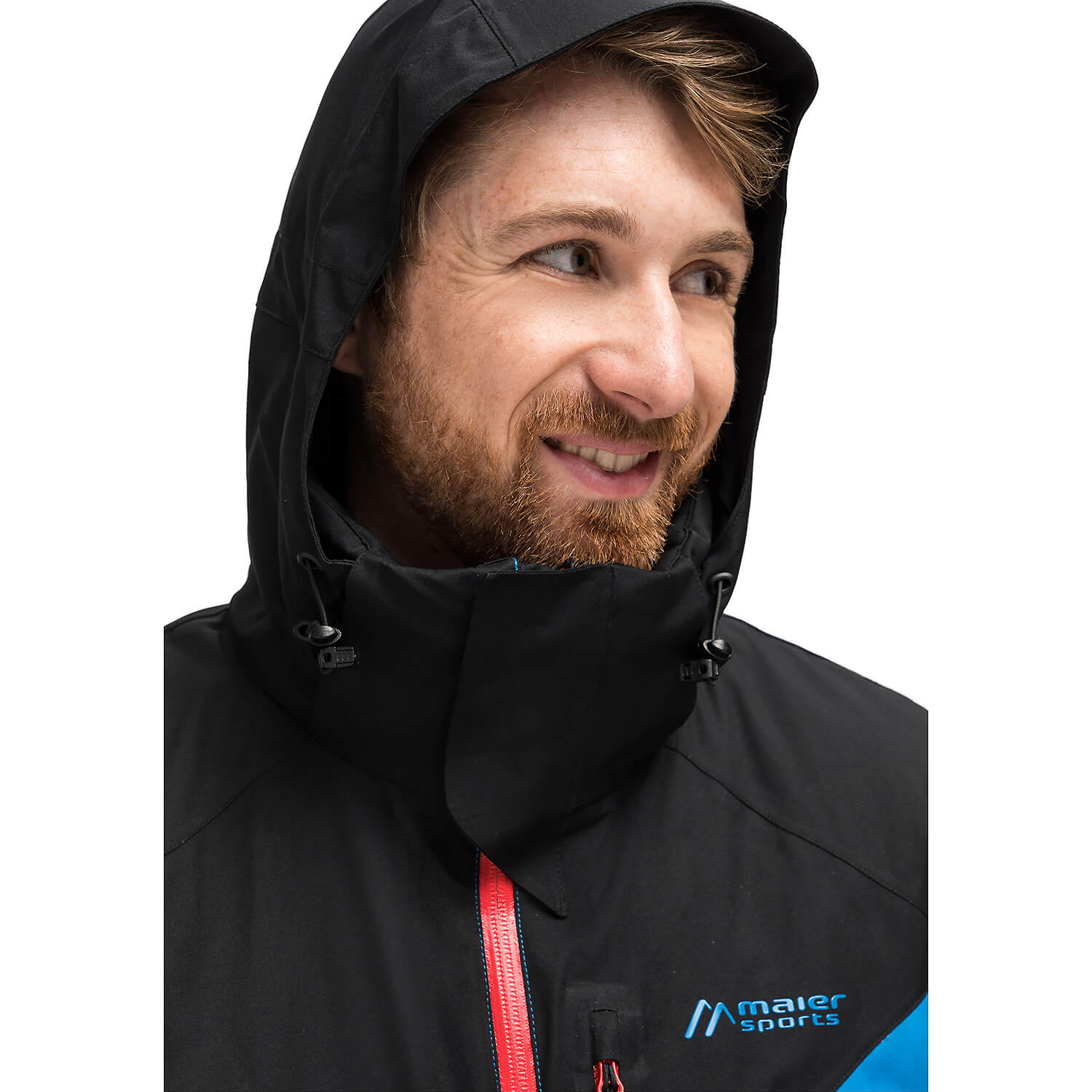 Herren Maier Sports Azurblau MetorThermRec M He-Jacke mTEX el. 367 98 Funktionsjacke