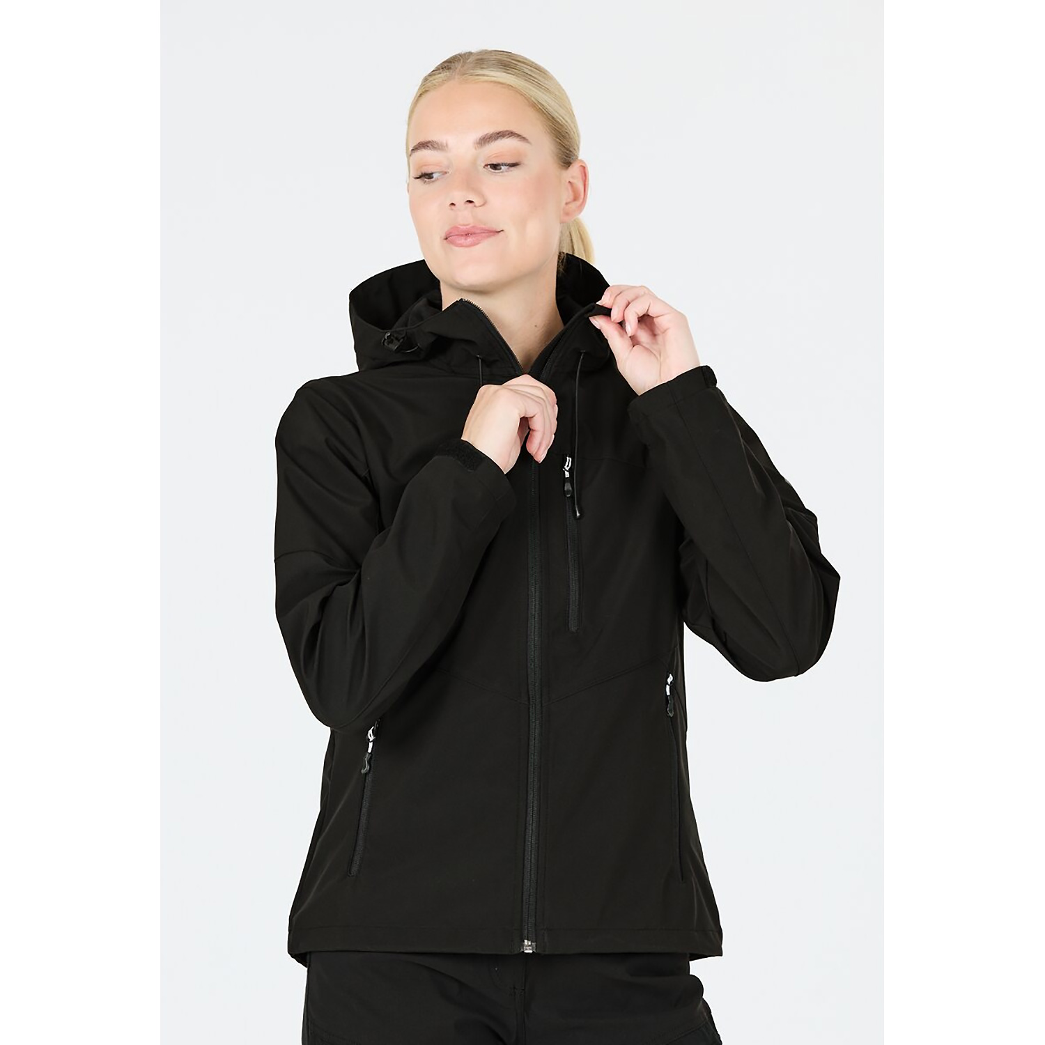 Damen Whistler Schwarz Rosea V2 W Softshell Jacket W-Pro 8000 Funktionsjacke